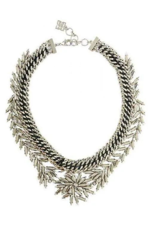 Woven Leaf Necklace sold by Runaway Catalog