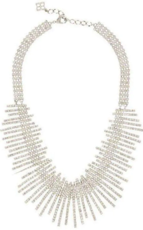Art Deco Pave Necklace made by BCBGMaxAzria