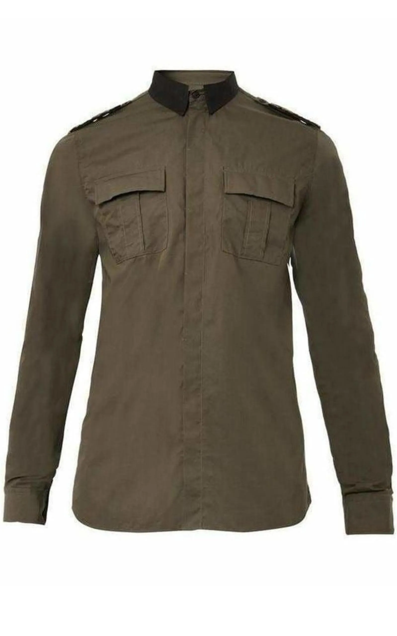 Military Khaki Shirt Style sold by Runaway Catalog