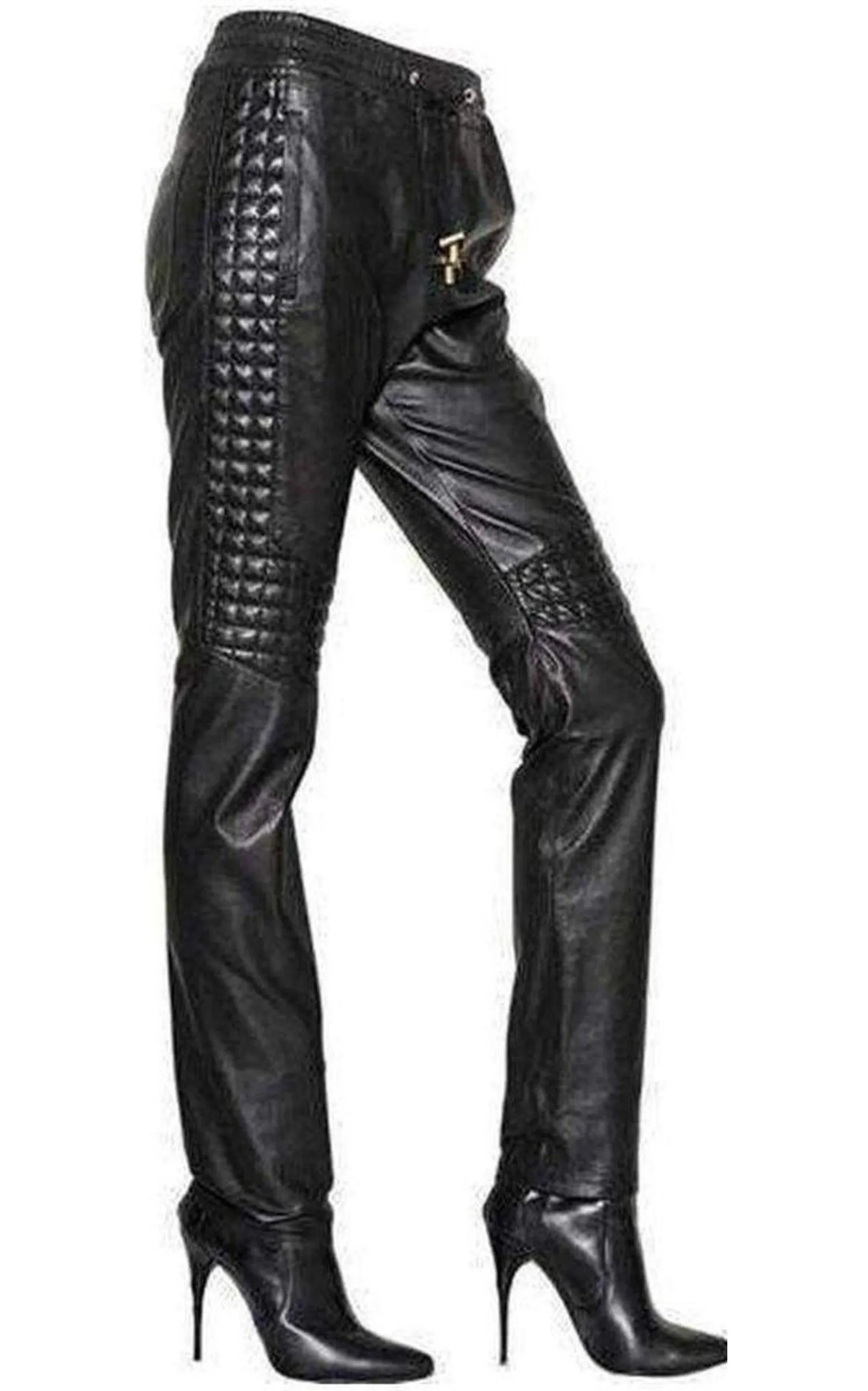 Leather Trouser Pants sold by Runaway Catalog product image thumbnail 3