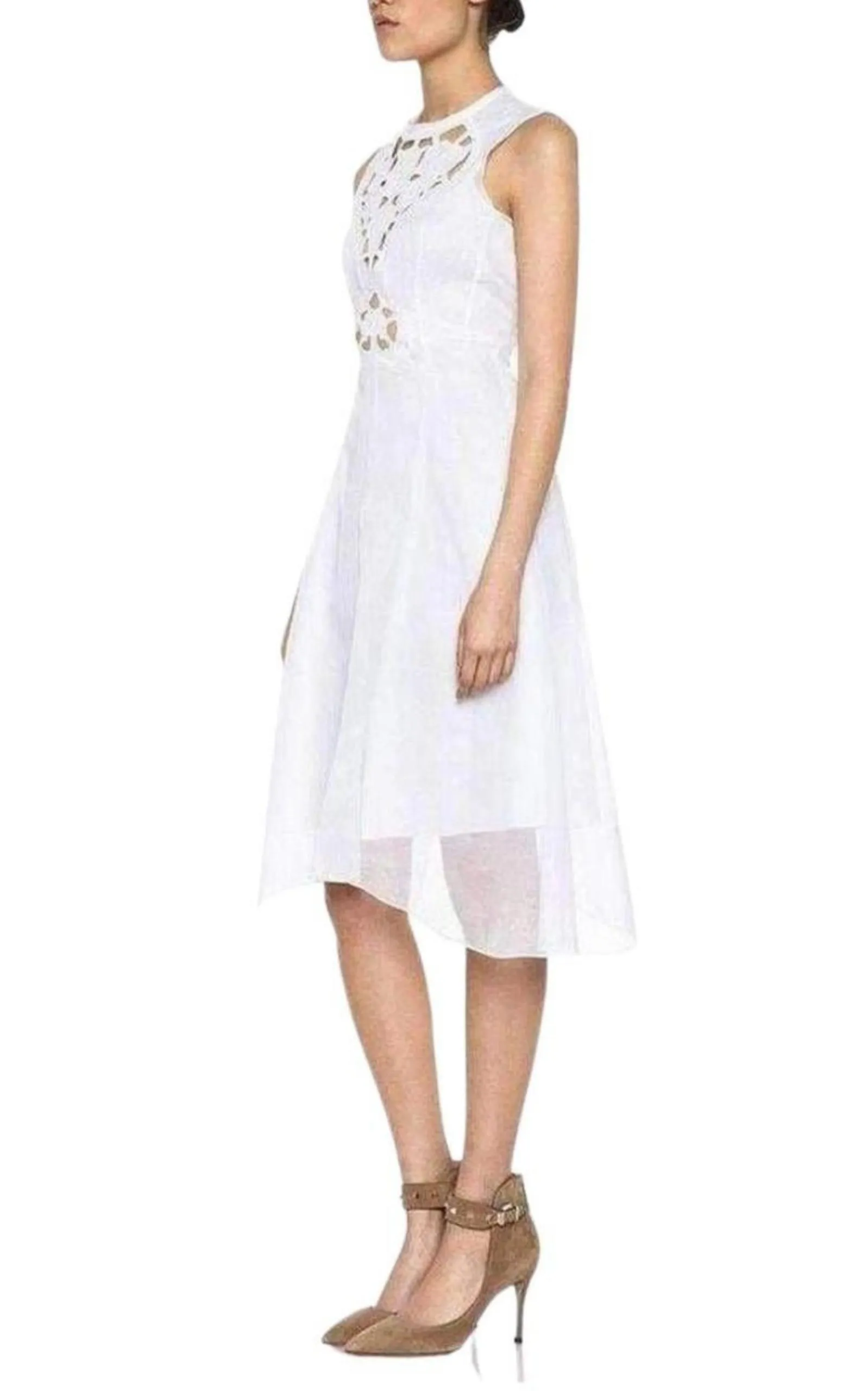Cutout Cotton Organza Dress sold by Runaway Catalog product image thumbnail 3
