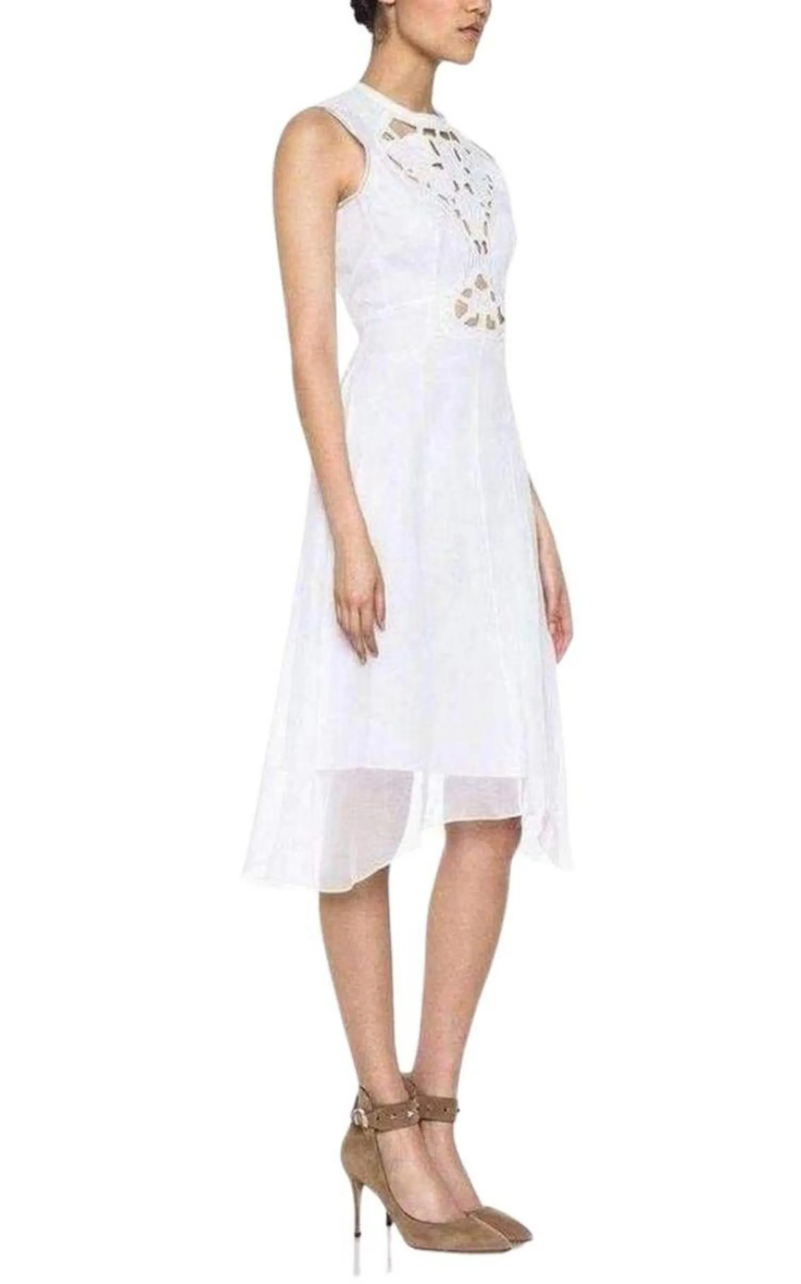 Cutout Cotton Organza Dress sold by Runaway Catalog product image thumbnail 2