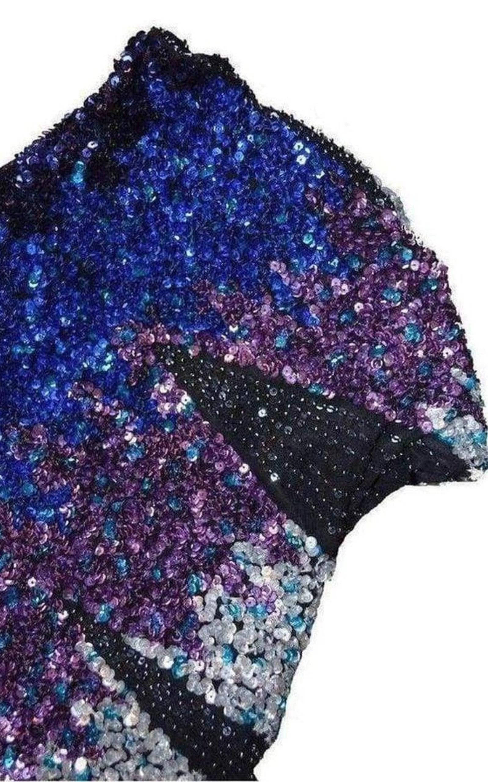 Multi Color Silk One Shoulder Dress sold by Runaway Catalog product image thumbnail 4