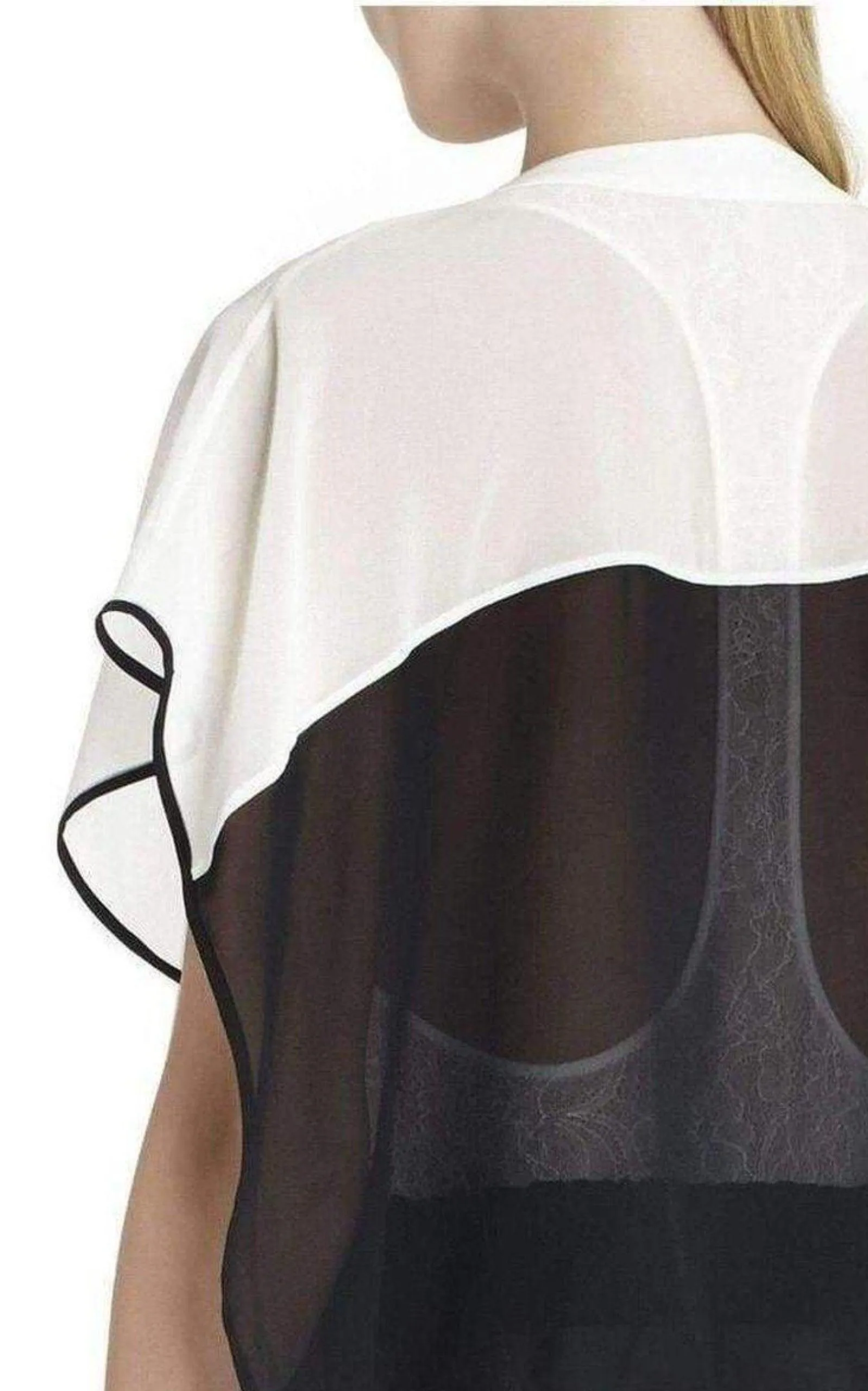 Yvette Talk/Black Silk Dress sold by Runaway Catalog product image thumbnail 4