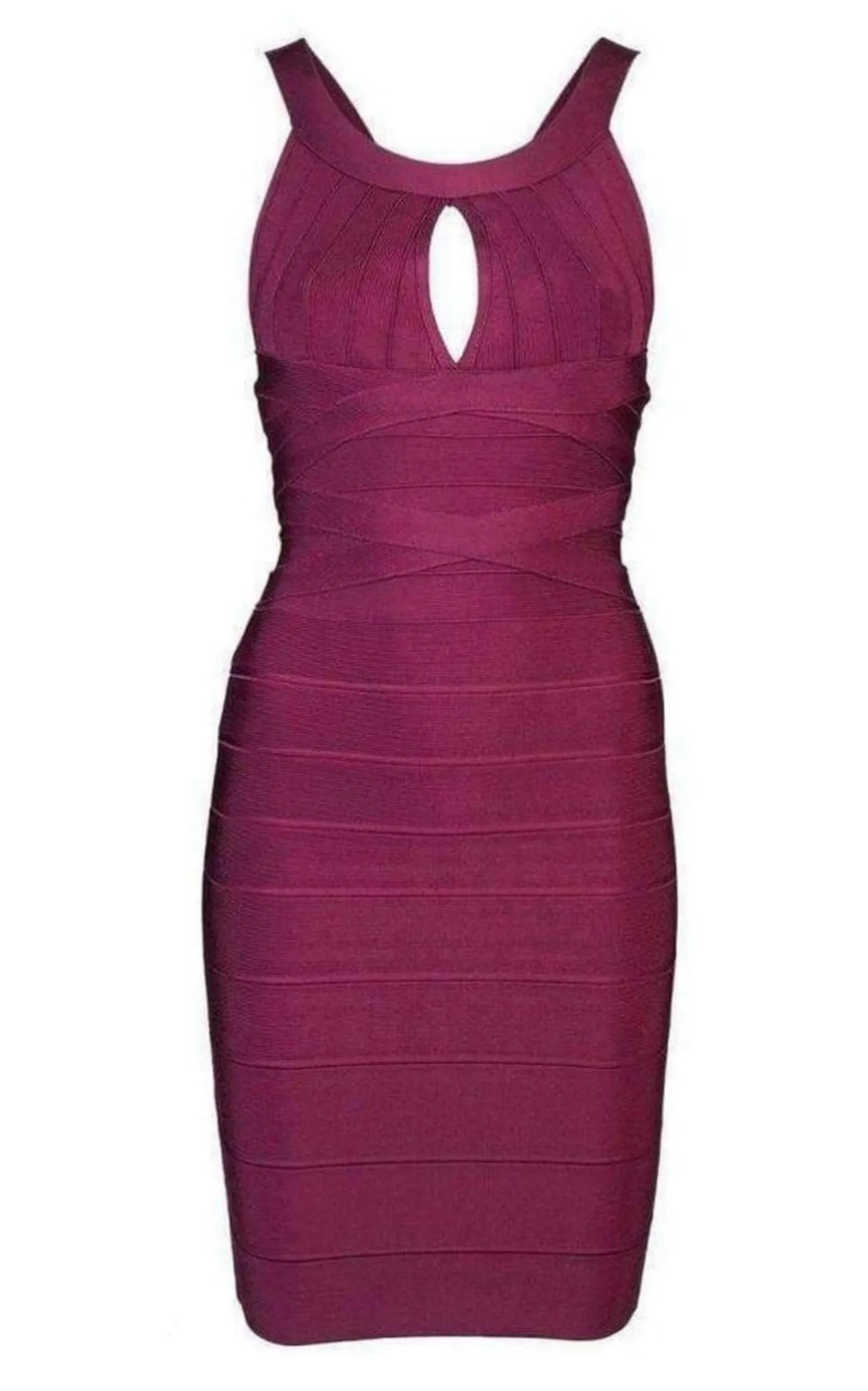 Iridessa Signature Bandage Maroon Dress sold by Runaway Catalog