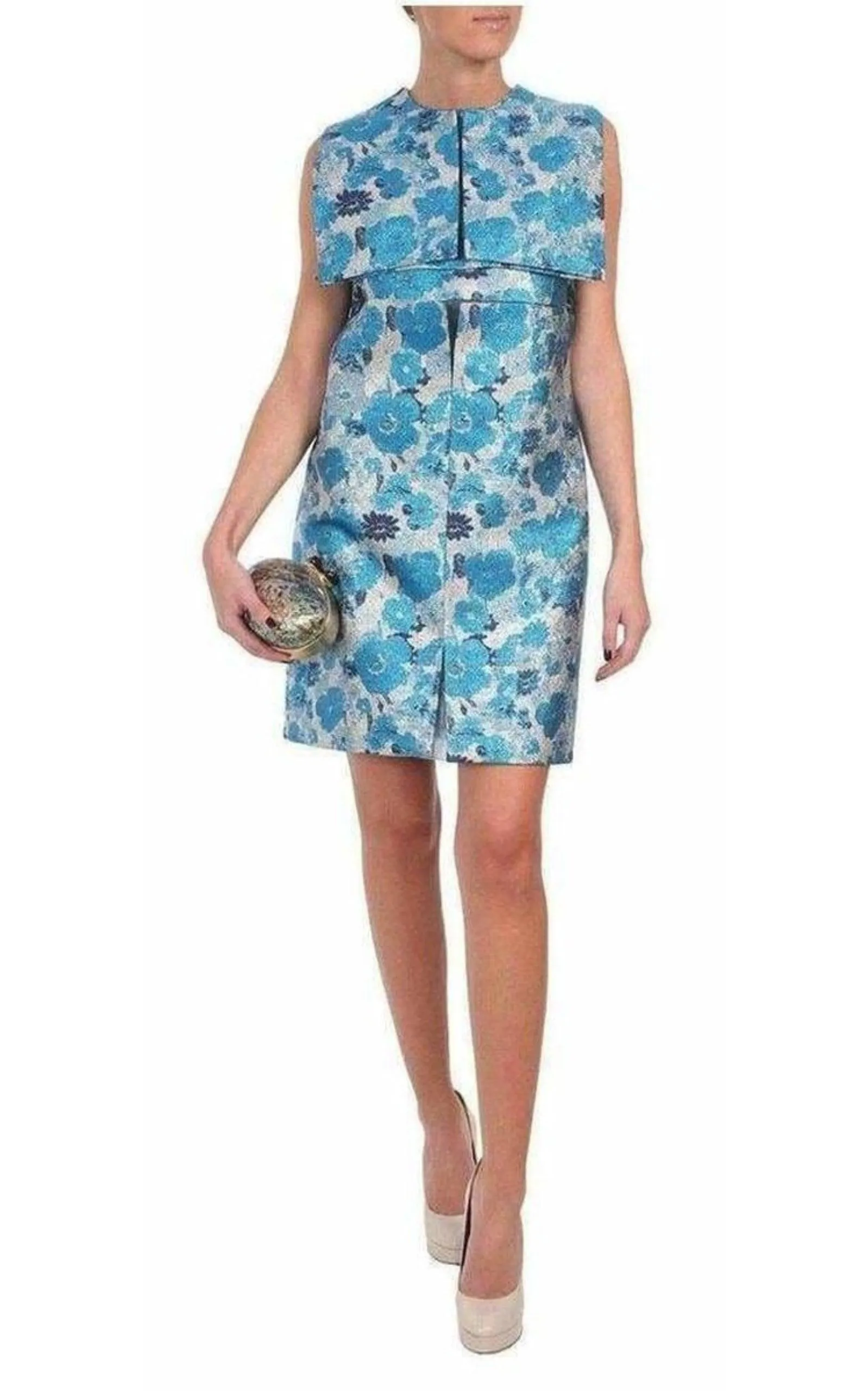 Silk Brocade Organza Dress sold by Runaway Catalog product image thumbnail 2