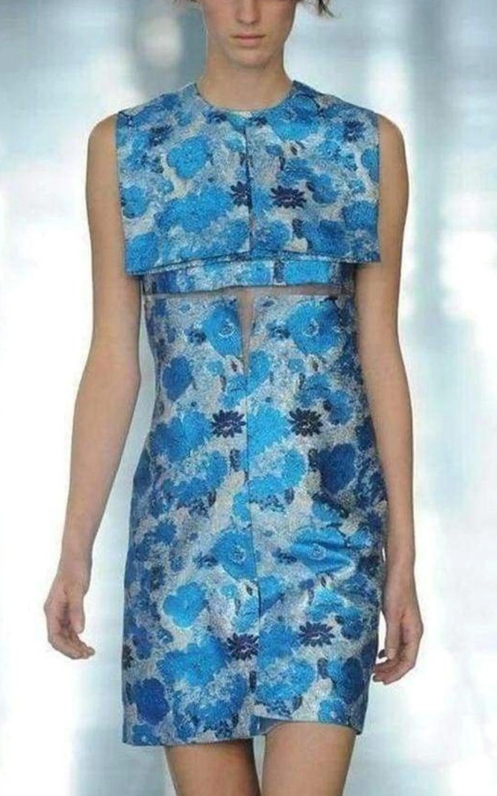 Silk Brocade Organza Dress sold by Runaway Catalog product image thumbnail 4