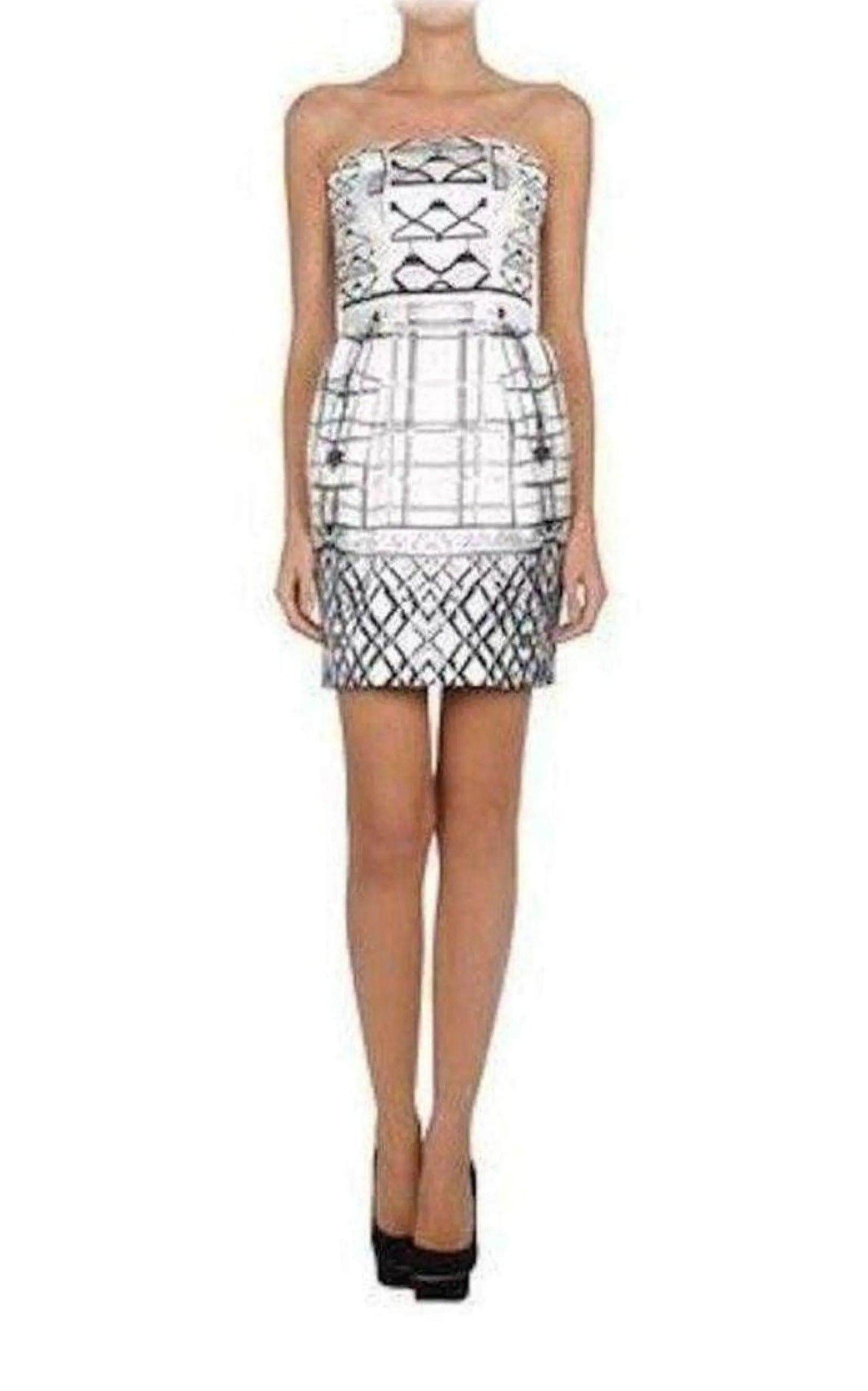 Starbright Bustier Jacquard Dress sold by Runaway Catalog product image thumbnail 3