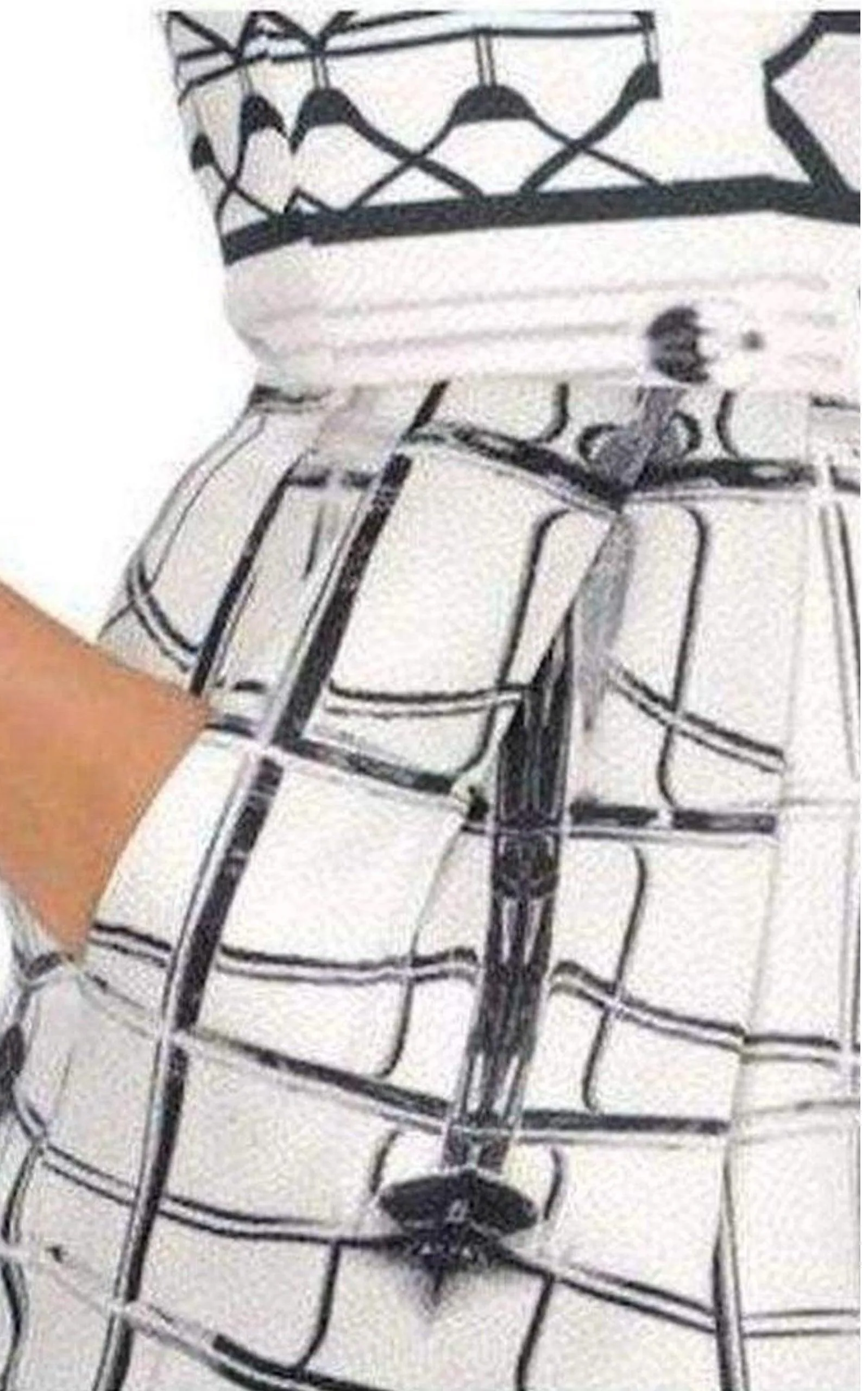 Starbright Bustier Jacquard Dress sold by Runaway Catalog product image thumbnail 4