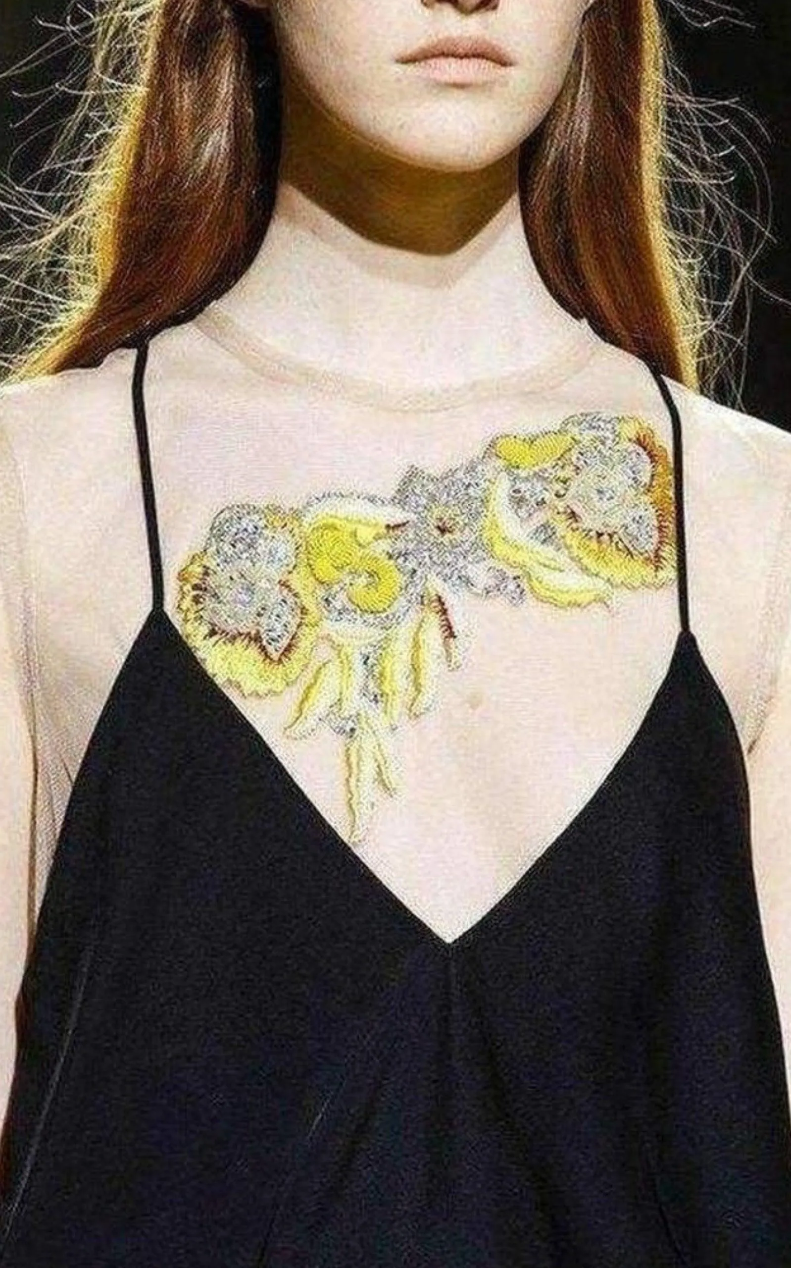 Black Full Length Embellished Dress sold by Runaway Catalog product image thumbnail 3