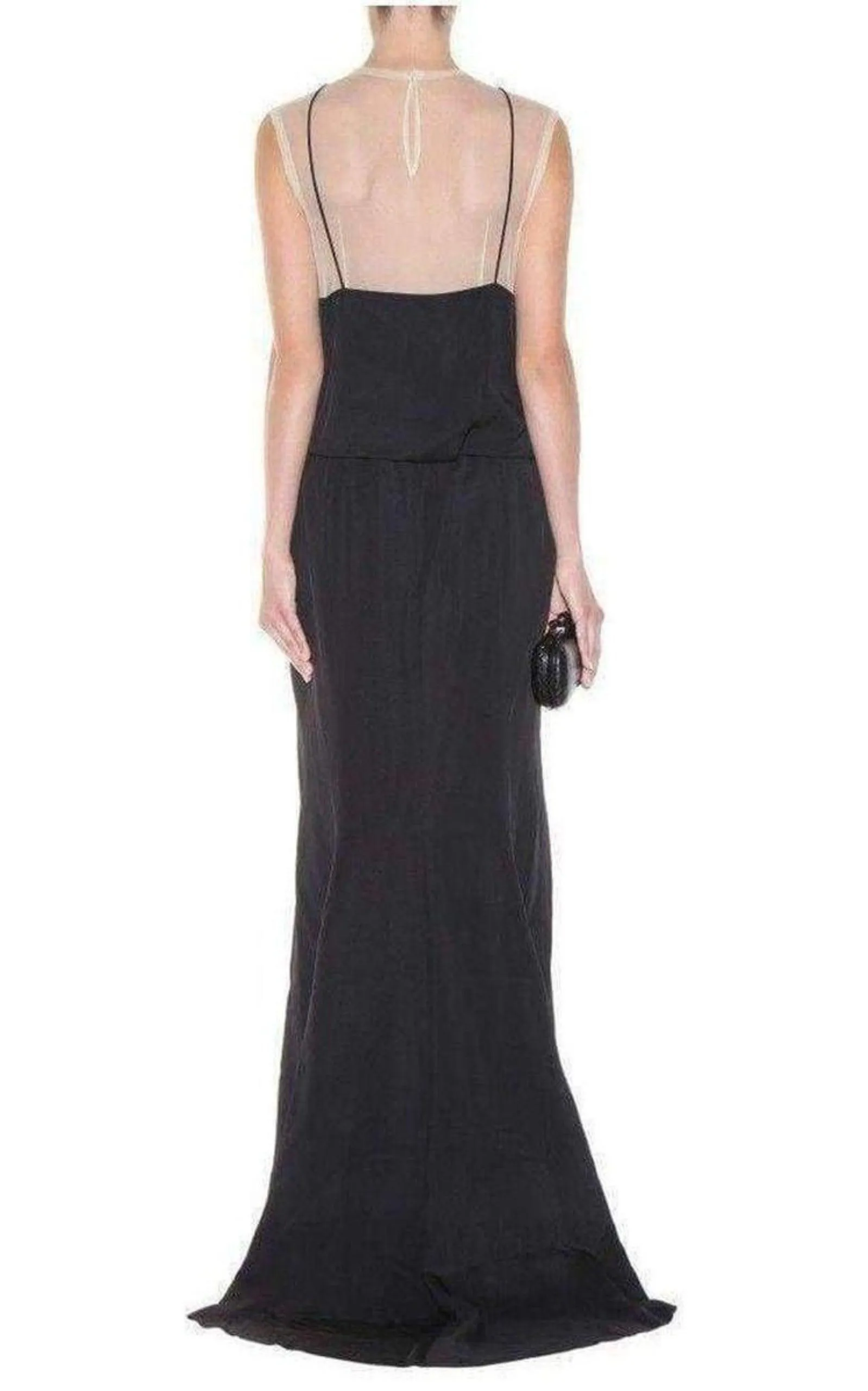 Black Full Length Embellished Dress sold by Runaway Catalog product image thumbnail 2