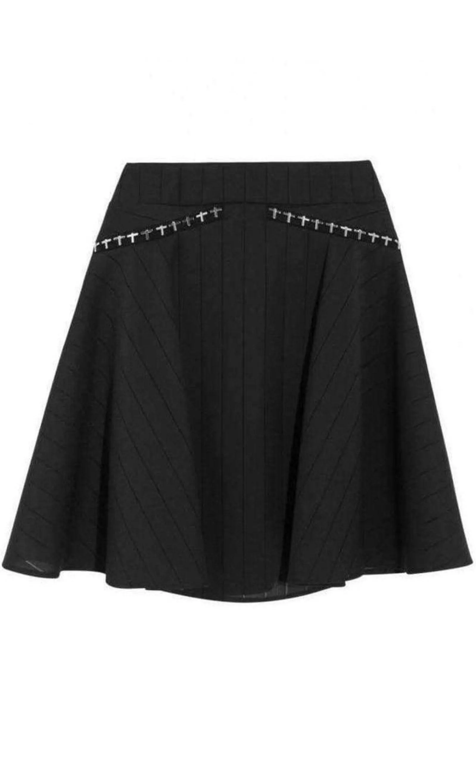 Flared Embellished Stretch Skirt sold by Runaway Catalog
