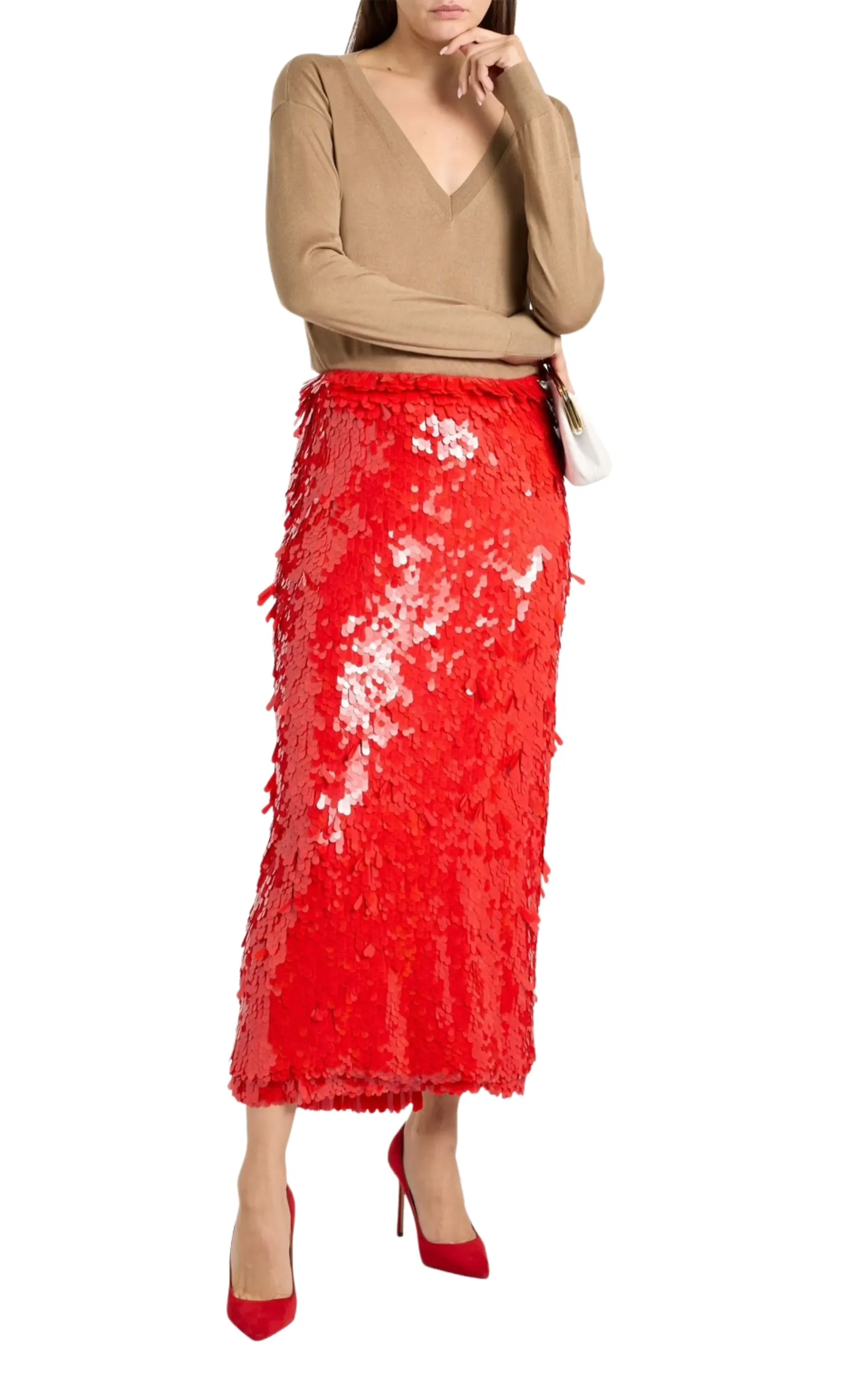 Sequinned Tulle Midi Skirt sold by Runaway Catalog product image thumbnail 2