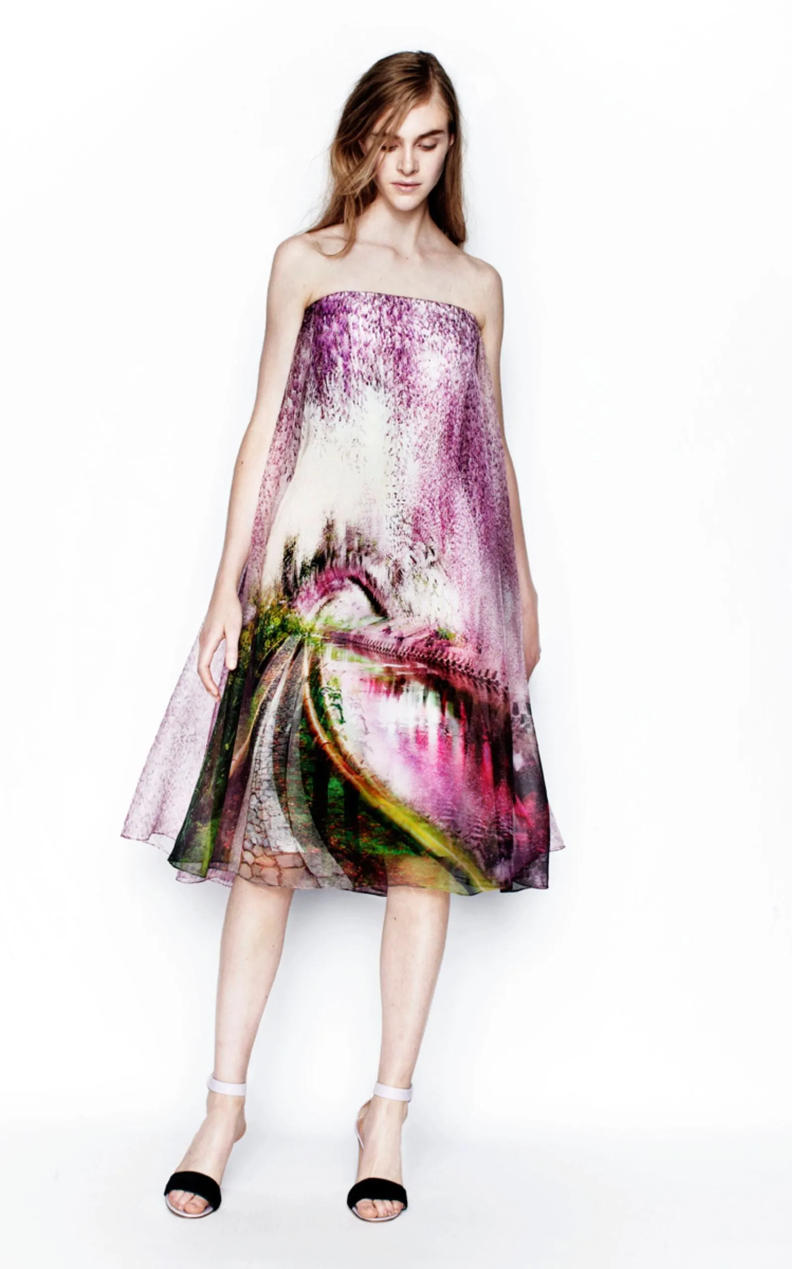 Strapless Evening Purple Underwood Varro Dress sold by Runaway Catalog product image thumbnail 2