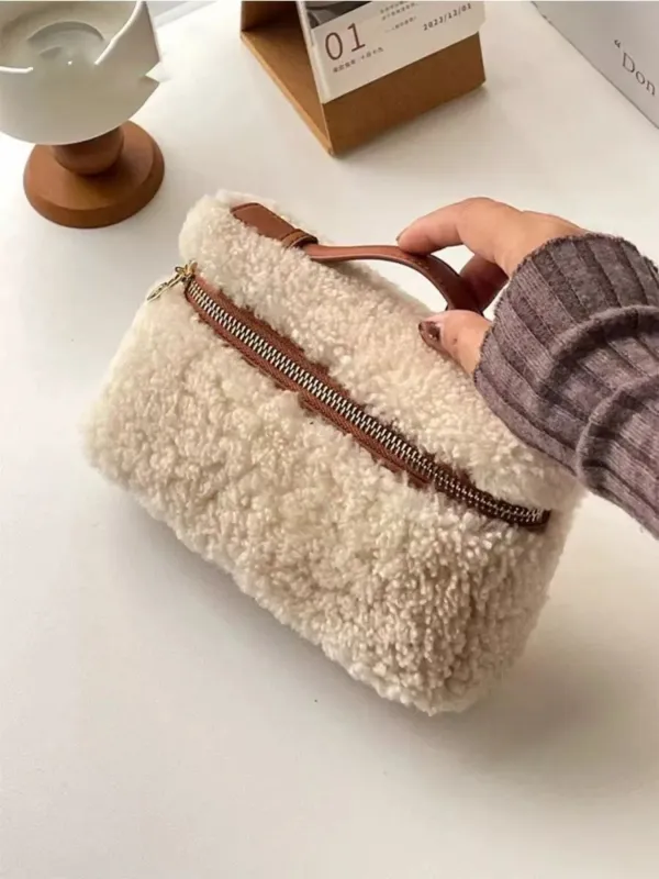 Lamb Wool Crossbody Bag sold by Unique Kulture