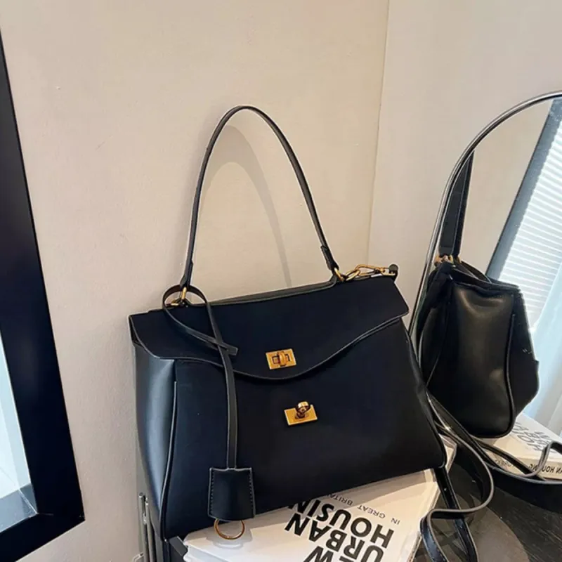 Solid Color Flap Crossbody Bag sold by Unique Kulture