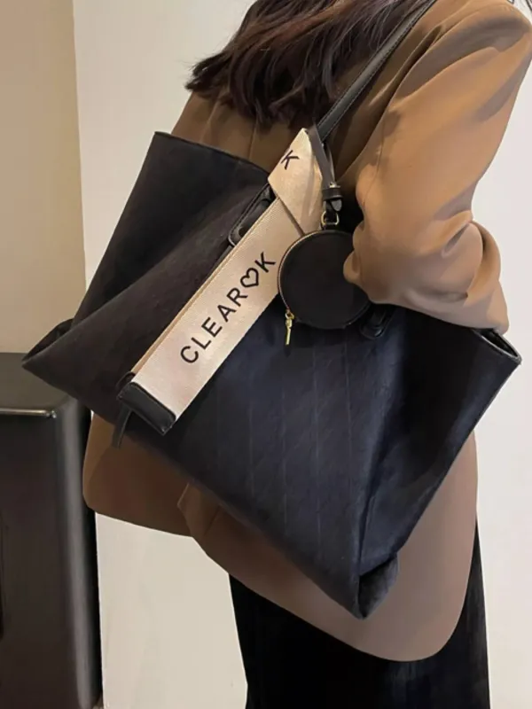 Large Capacity Tote Bag with Coin Purse sold by Unique Kulture