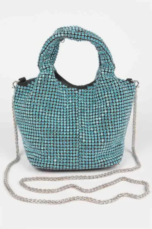 Ovesized Rhinestone Clutch made by Unique Kulture