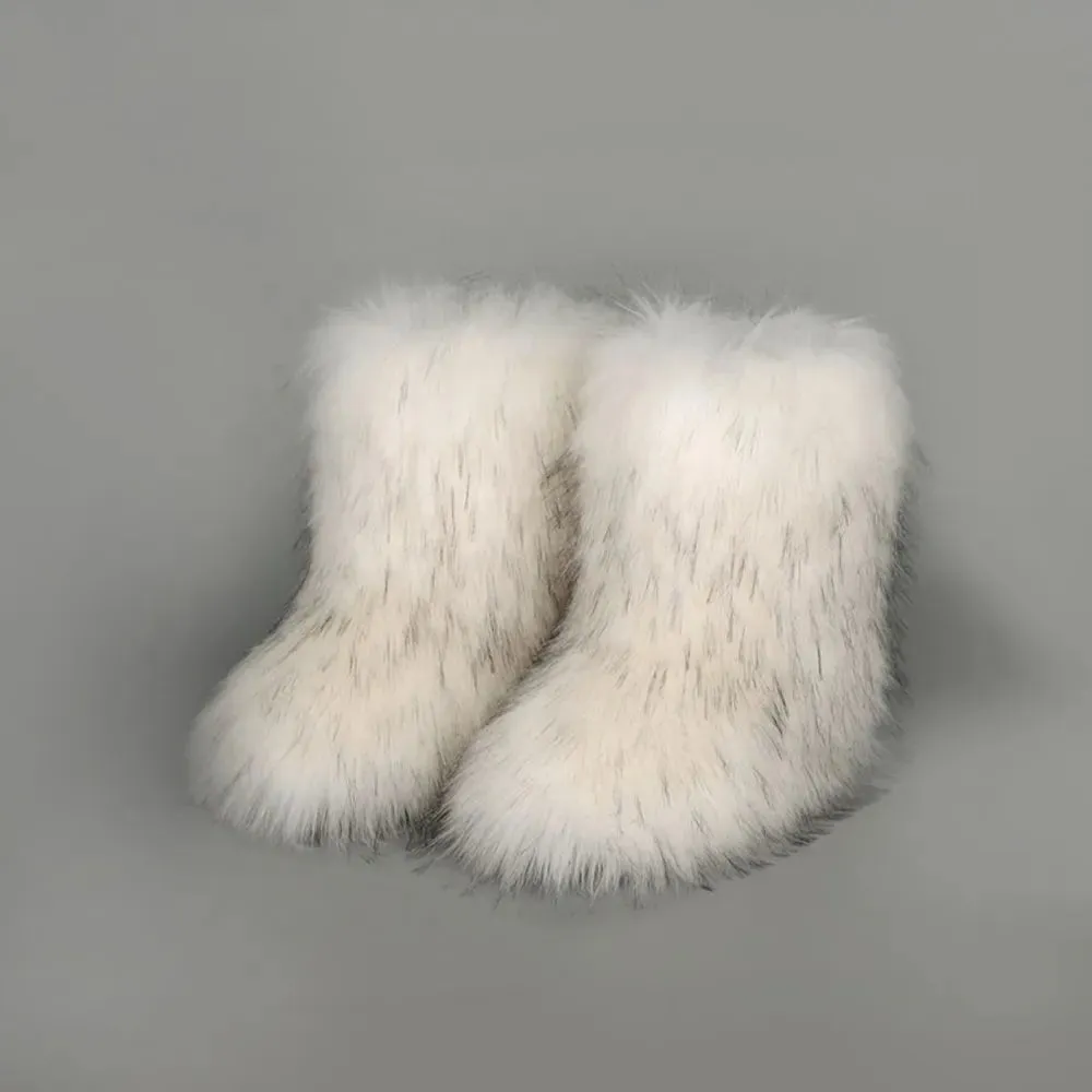 Thermal Fuzzy Platform Boots sold by Unique Kulture