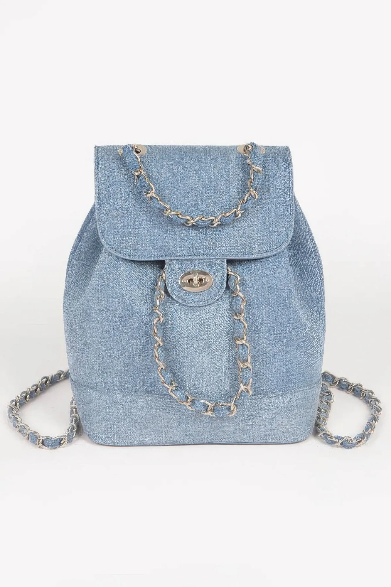 Denim Backpack sold by Unique Kulture product image thumbnail 4