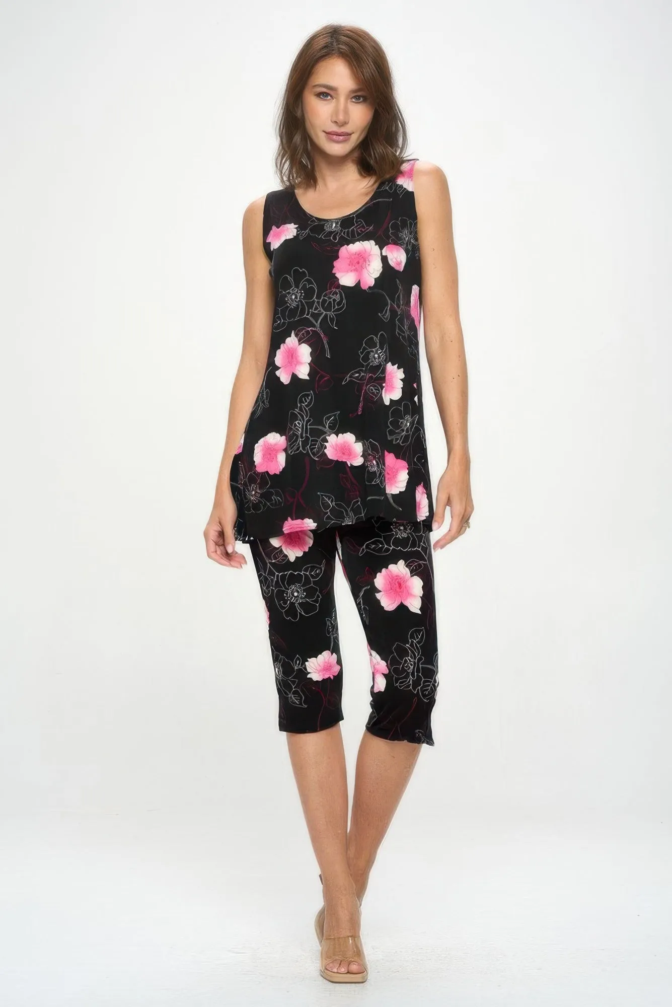 Bns Tank Capri Pants Set sold by Unique Kulture product image thumbnail 3