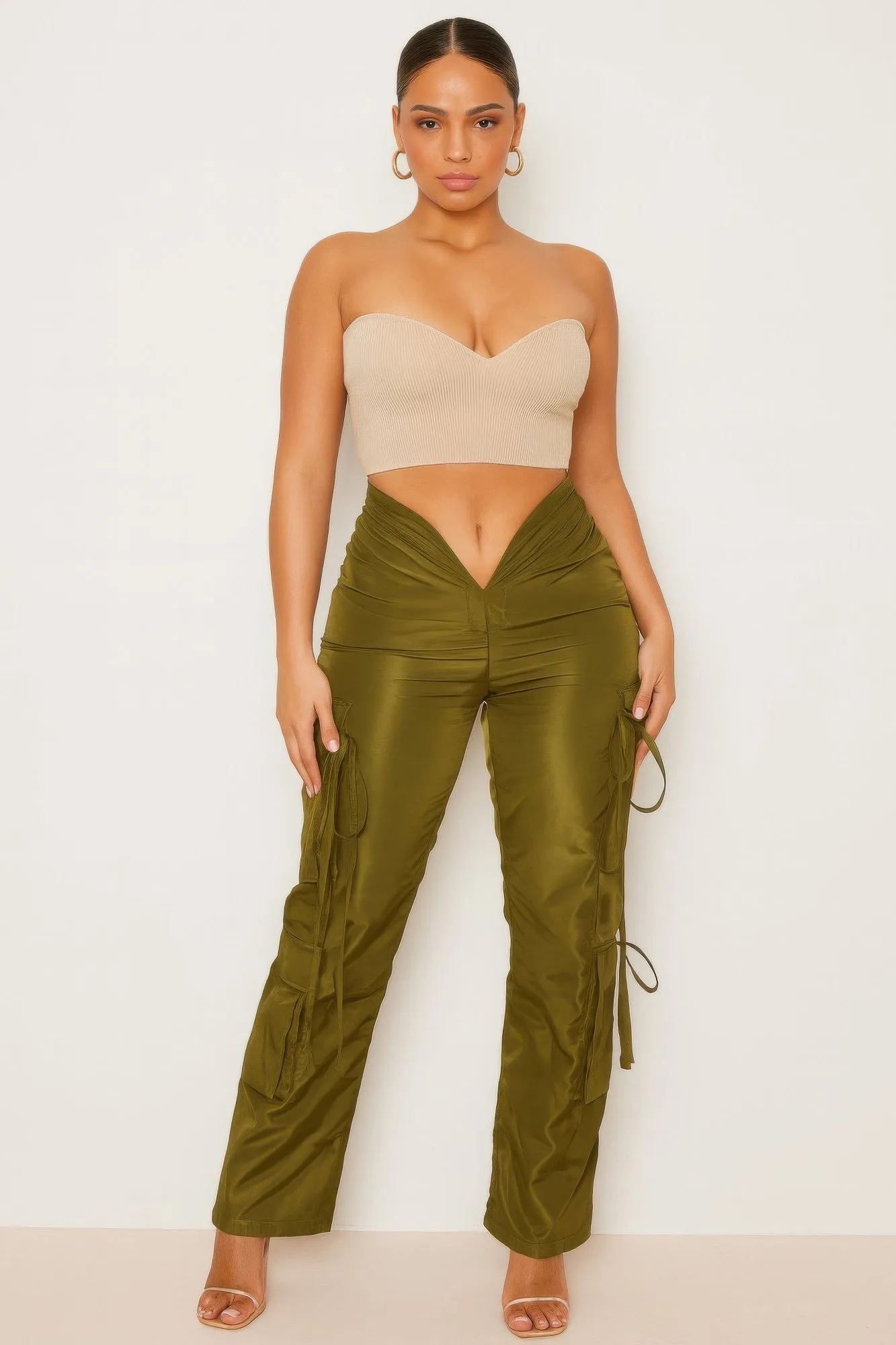 V Cut Cargo Pants sold by Unique Kulture product image thumbnail 3
