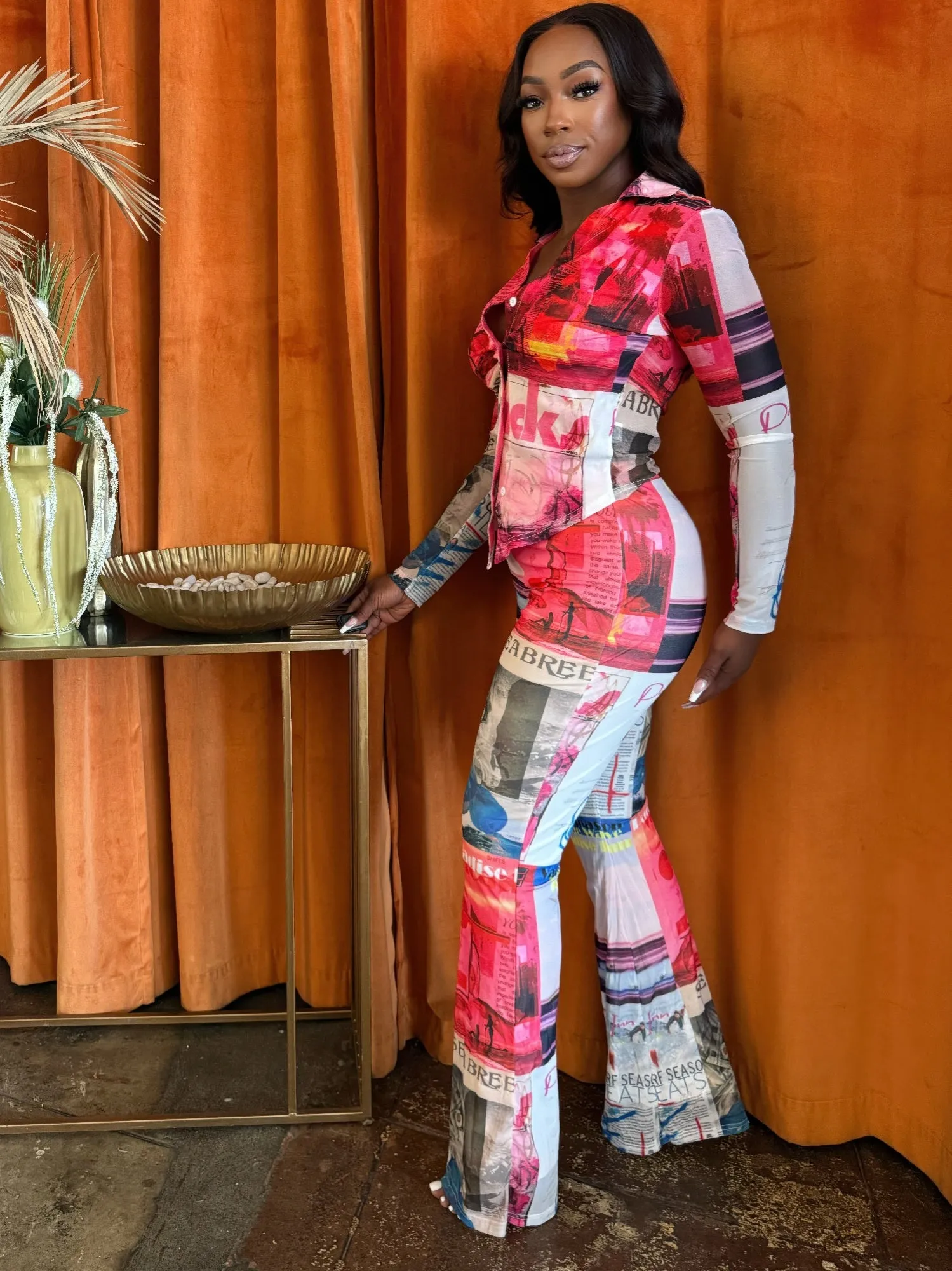 Paradise Inn Pants Set sold by Unique Kulture product image thumbnail 2