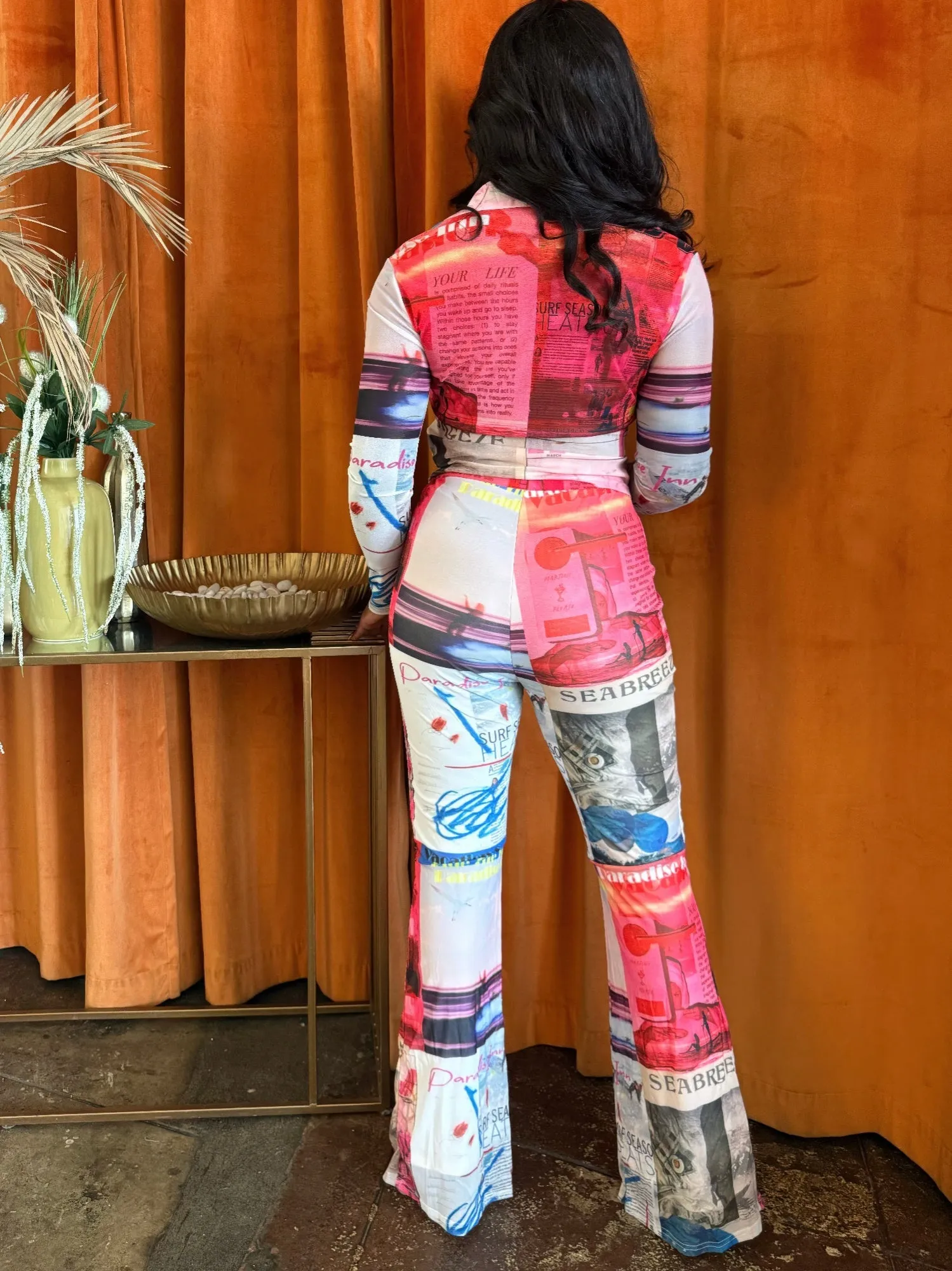 Paradise Inn Pants Set sold by Unique Kulture product image thumbnail 3