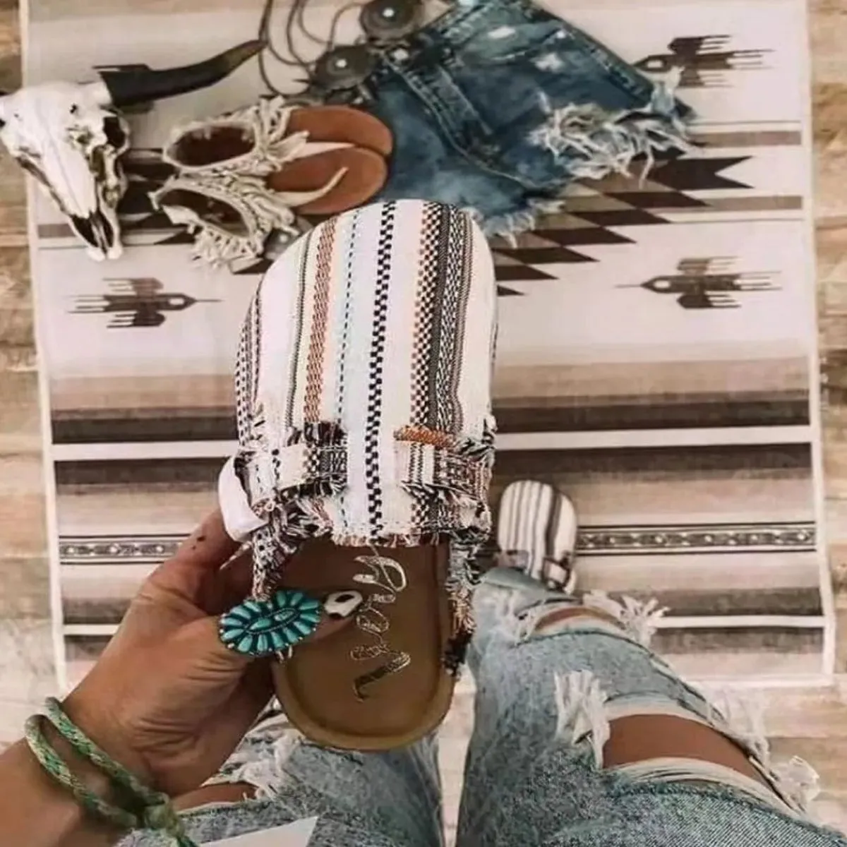 Round Toe Flats Loafers sold by Unique Kulture product image thumbnail 5