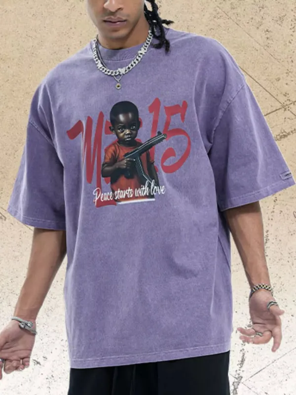 Men's Graphic Round Neck Half Sleeve T-Shirt sold by Unique Kulture