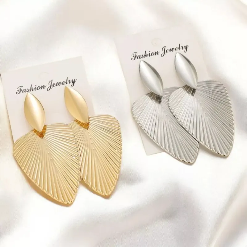Alloy Textured Earrings sold by Unique Kulture