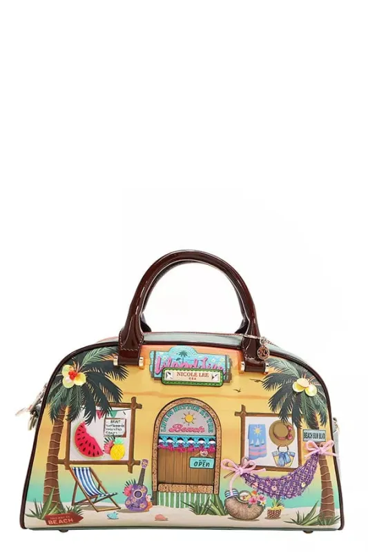 Nicole Lee USA Sun and Sand Dome Bag made by Trendsi