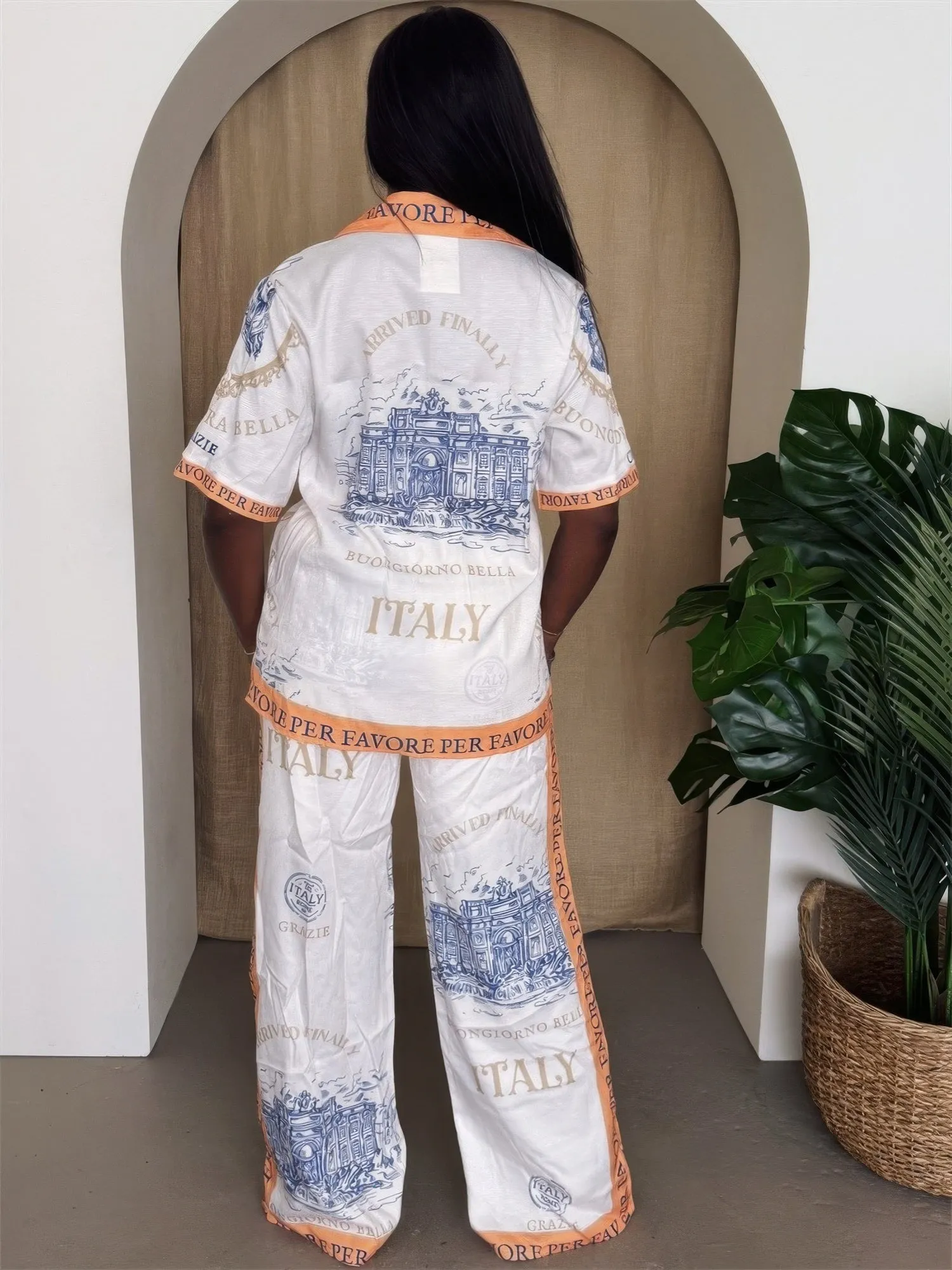 Italian Escape Two-piece Set - Resort Chic sold by Unique Kulture product image thumbnail 3