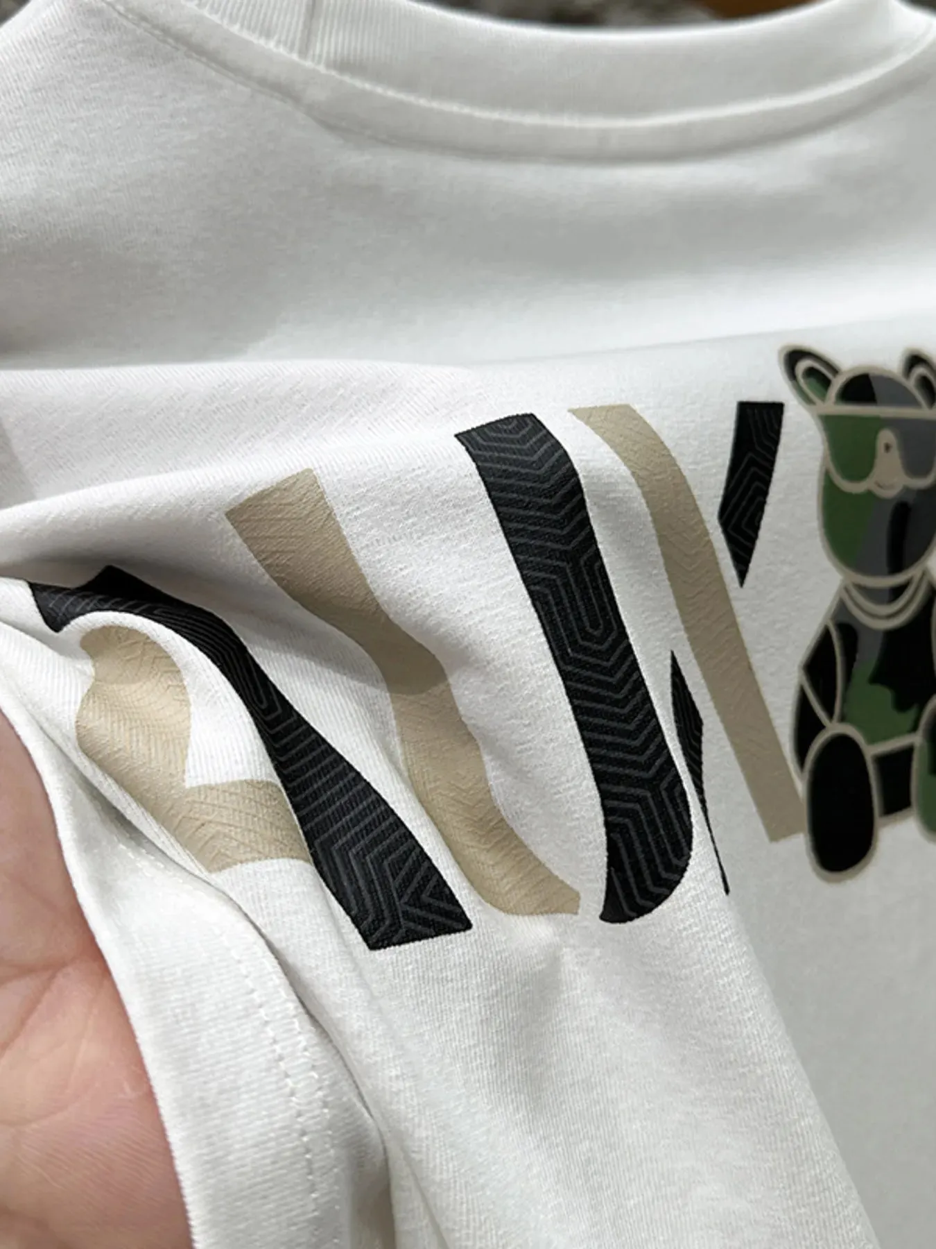 Men's Plus Size Round Neck Short Sleeve T-Shirt sold by Unique Kulture product image thumbnail 4