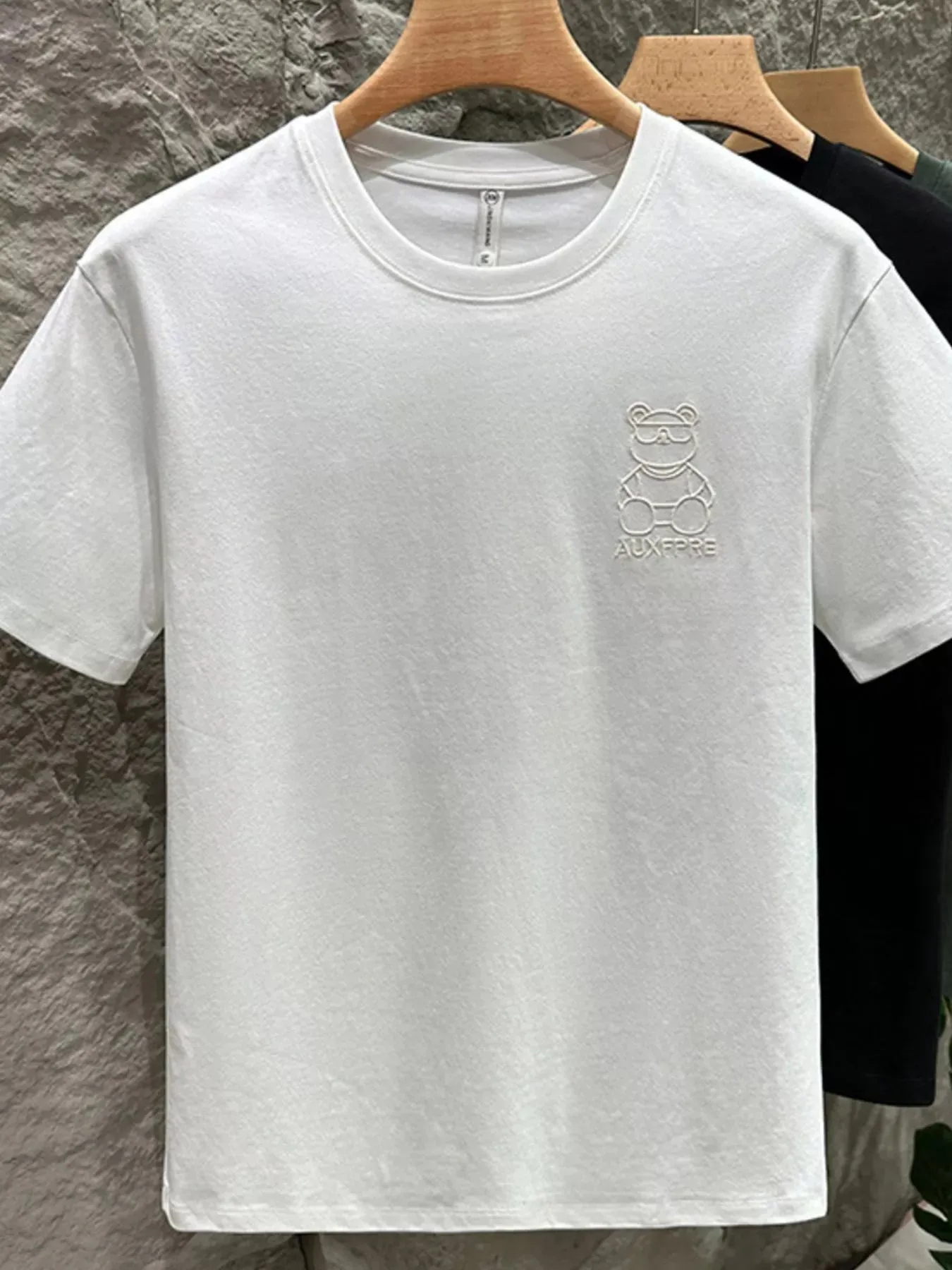 Men's Plus Size Round Neck Short Sleeve T-Shirt sold by Unique Kulture product image thumbnail 2