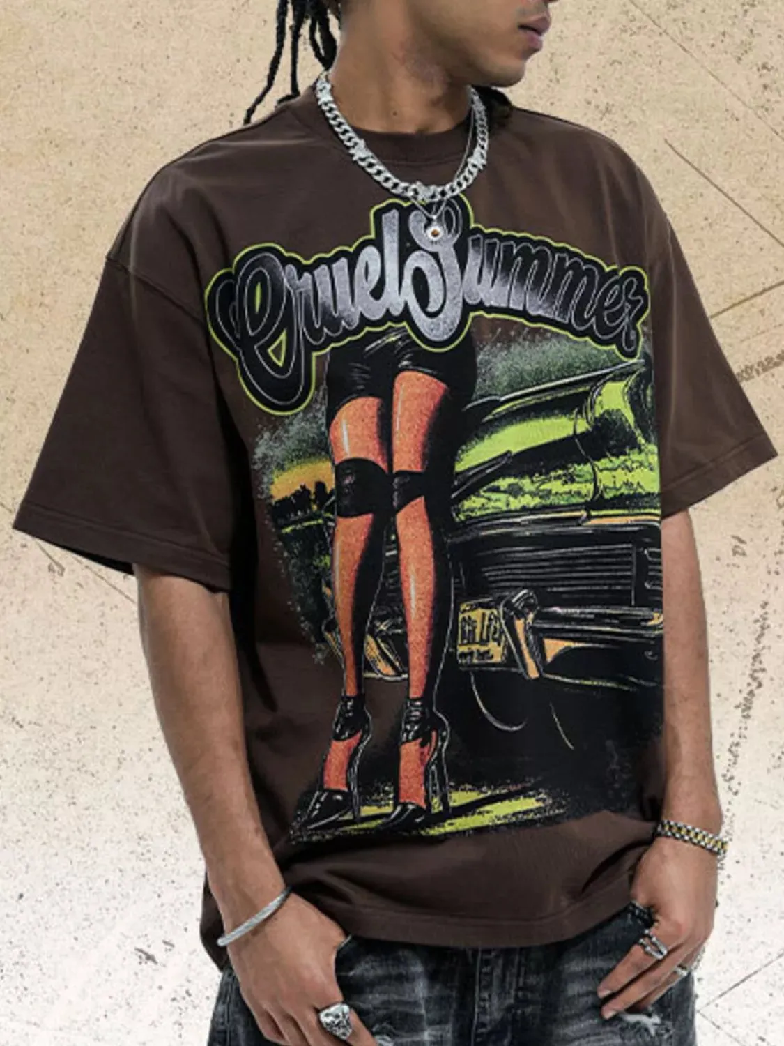 Men's Graphic Round Neck Short Sleeve T-Shirt sold by Unique Kulture product image thumbnail 4