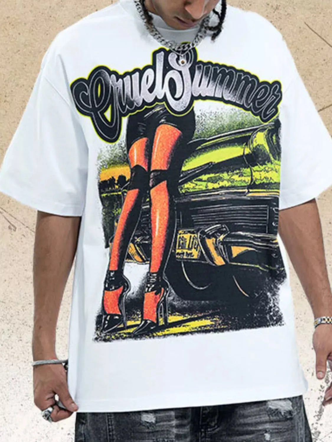 Men's Graphic Round Neck Short Sleeve T-Shirt sold by Unique Kulture product image thumbnail 2