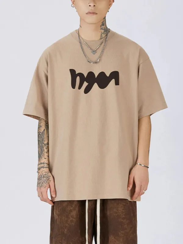 Men's Full Size Round Neck Letter Graphic T-Shirt Plus Size sold by Unique Kulture