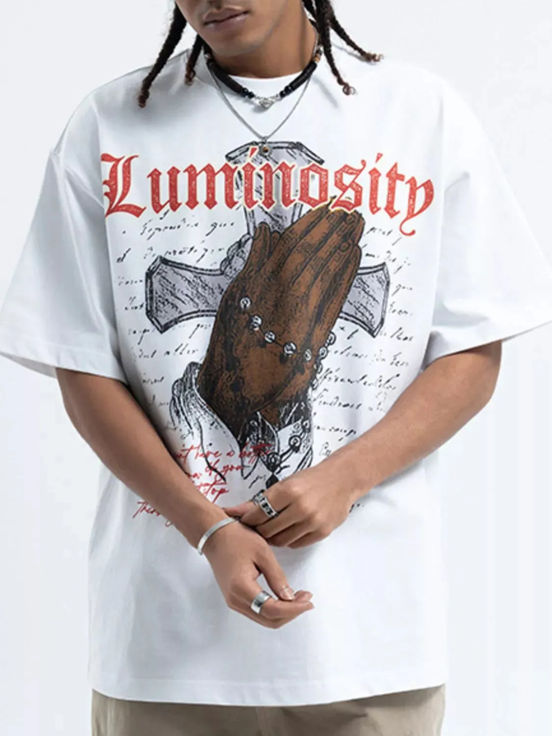 Men's Round Neck Short Sleeve T-Shirt sold by Unique Kulture product image thumbnail 2