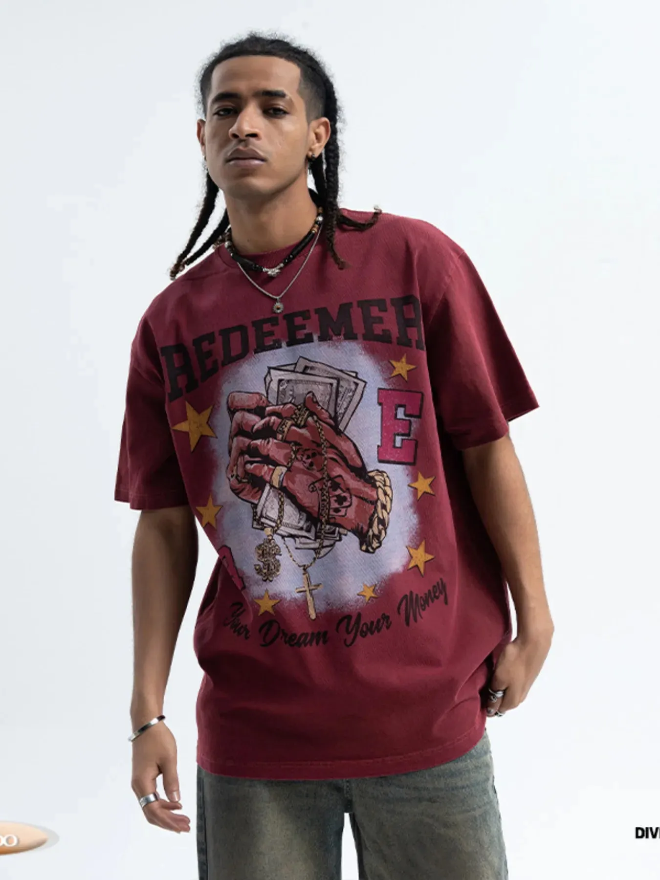 Men's Graphic Round Neck Short Sleeve T-Shirt sold by Unique Kulture product image thumbnail 3