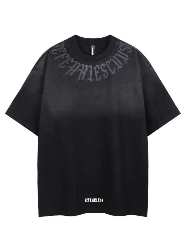 Men's Round Neck Short Sleeve T-Shirt made by Trendsi