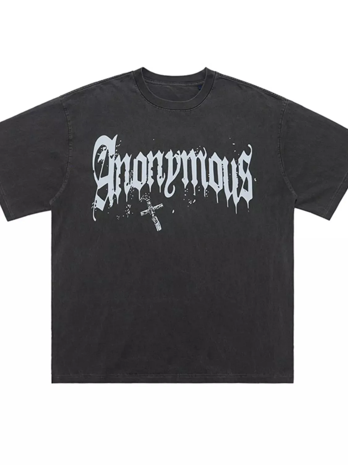 Men's Letter Round Neck Half Sleeve T-Shirt sold by Unique Kulture product image thumbnail 4