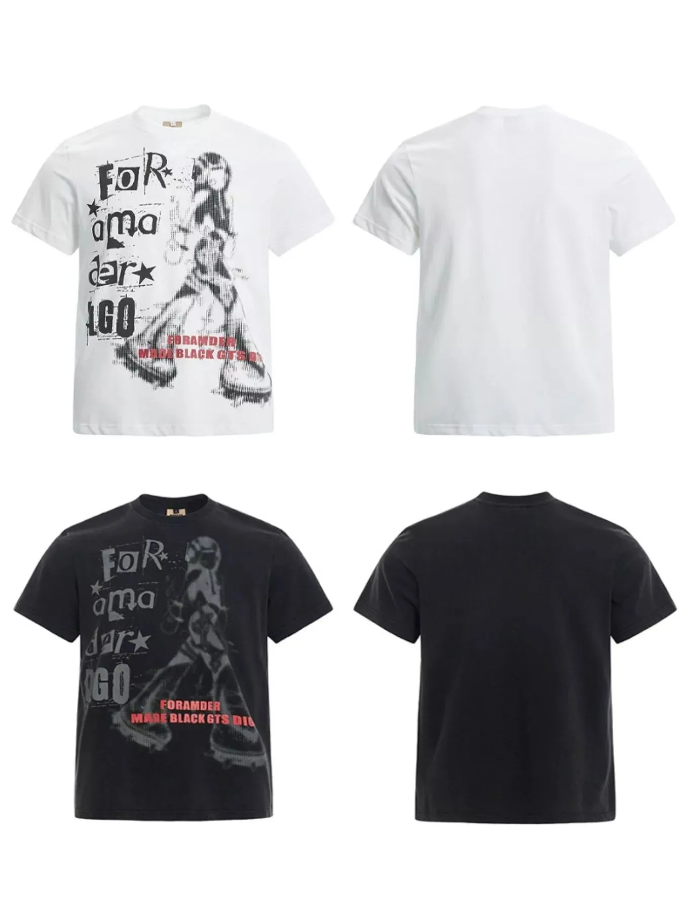 Men's Graphic Round Neck Short Sleeve T-Shirt sold by Unique Kulture product image thumbnail 4