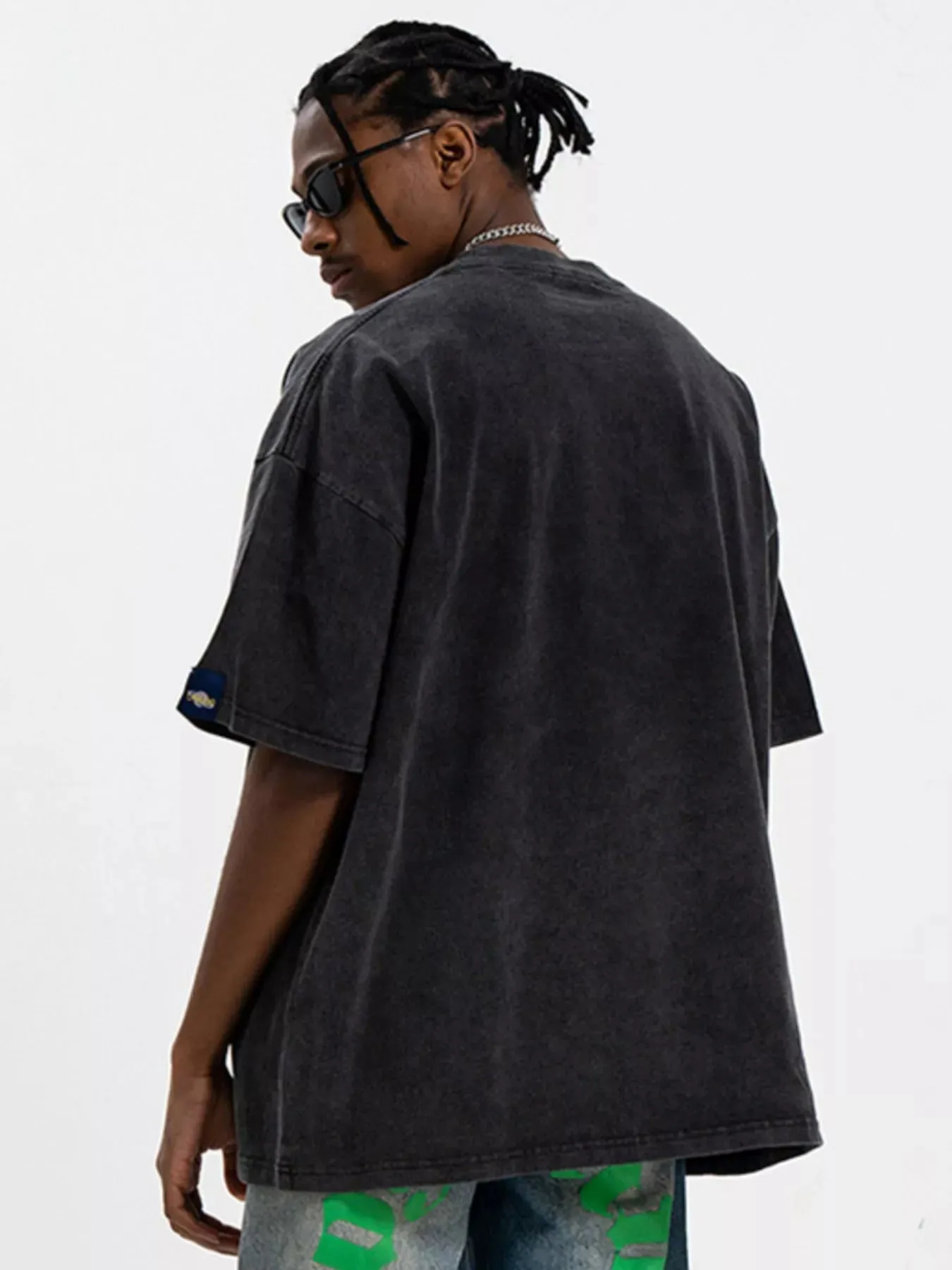 Men's Round Neck Half Sleeve T-Shirt sold by Unique Kulture product image thumbnail 4