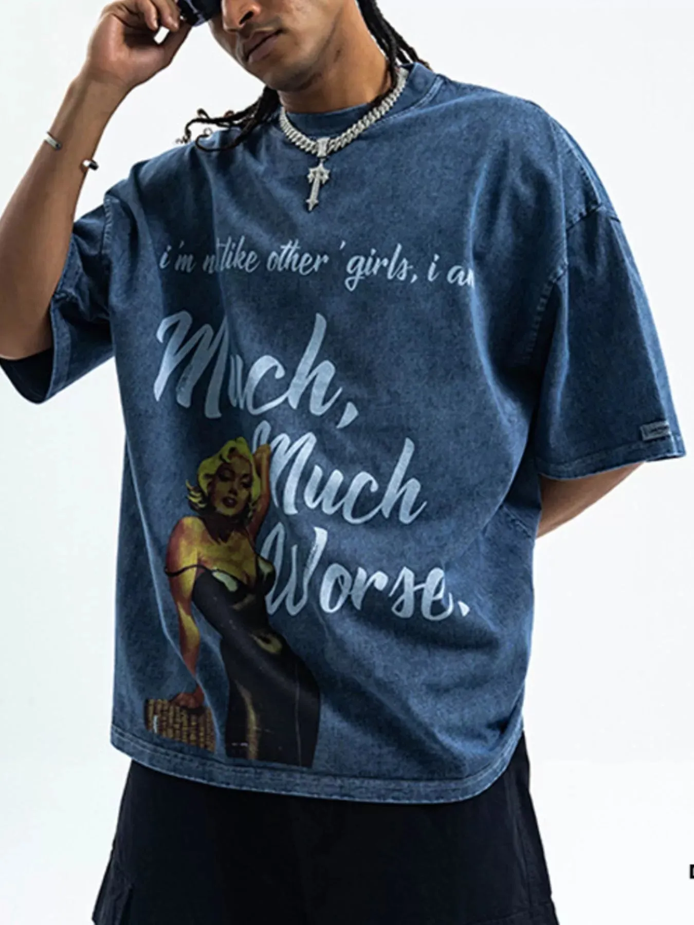 Men's Graphic Round Neck Half Sleeve T-Shirt sold by Unique Kulture product image thumbnail 5