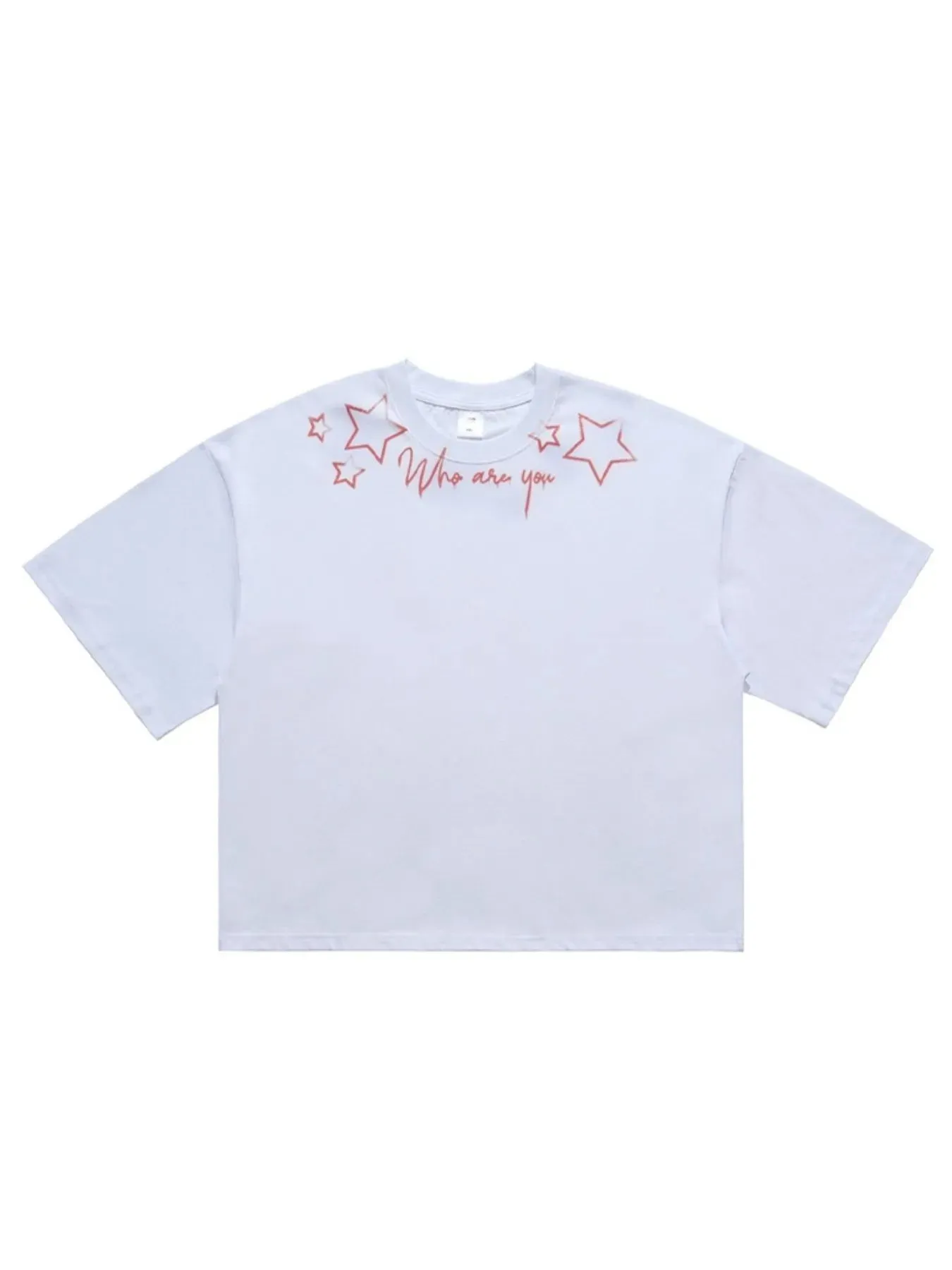 Men's Who Are You Star Graphic Round Neck T-Shirt sold by Unique Kulture product image thumbnail 2