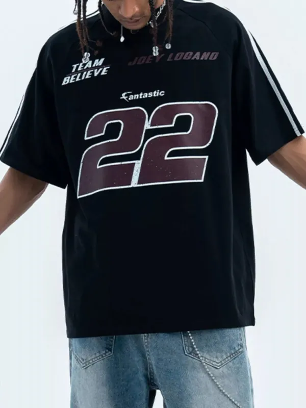 Men's Number Round Neck Short Sleeve T-Shirt sold by Unique Kulture