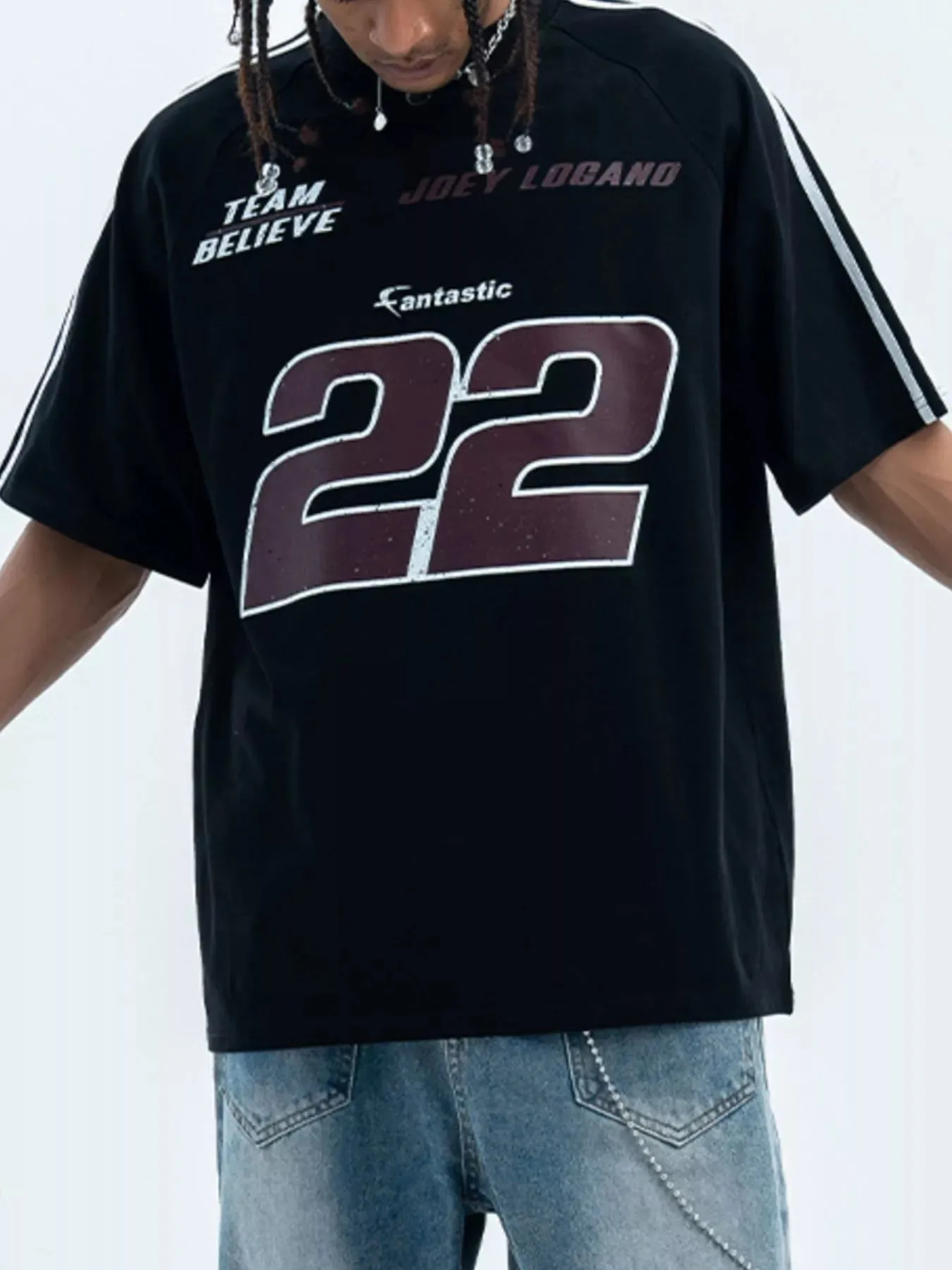 Men's Number Round Neck Short Sleeve T-Shirt sold by Unique Kulture