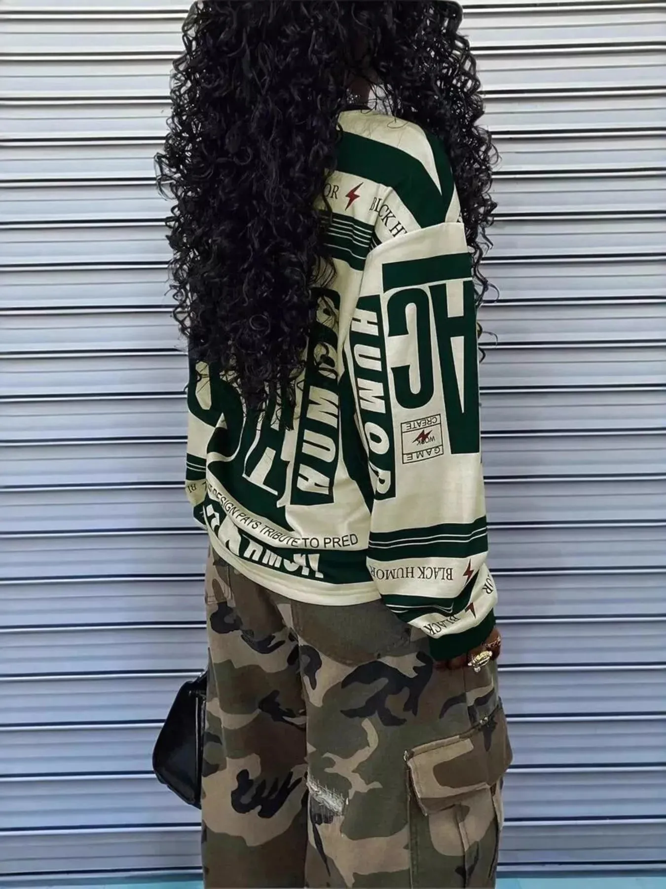 Drop Shoulder Long Sleeve T-Shirt sold by Unique Kulture product image thumbnail 4