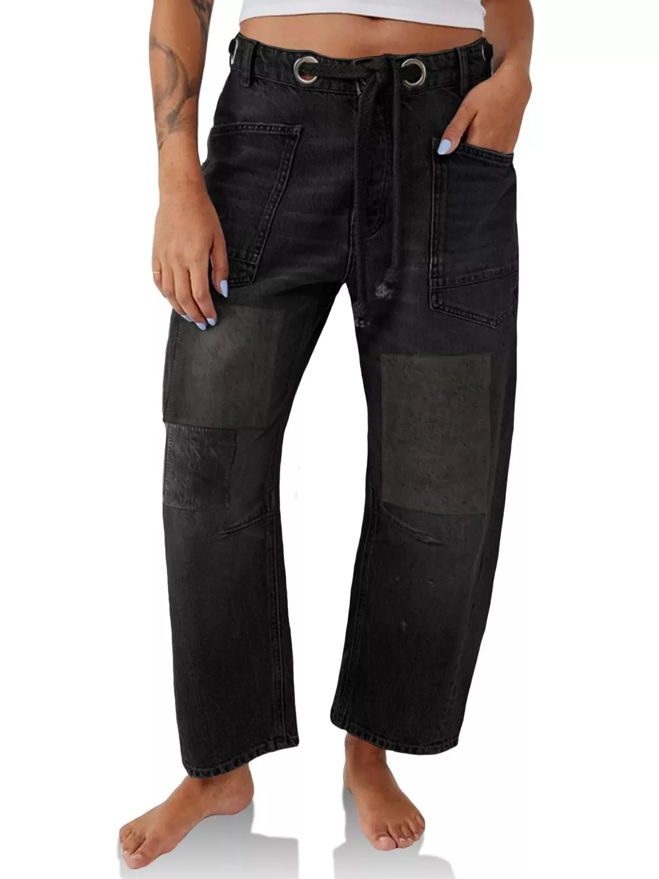 Washed Wide Leg Jeans sold by Unique Kulture product image thumbnail 5